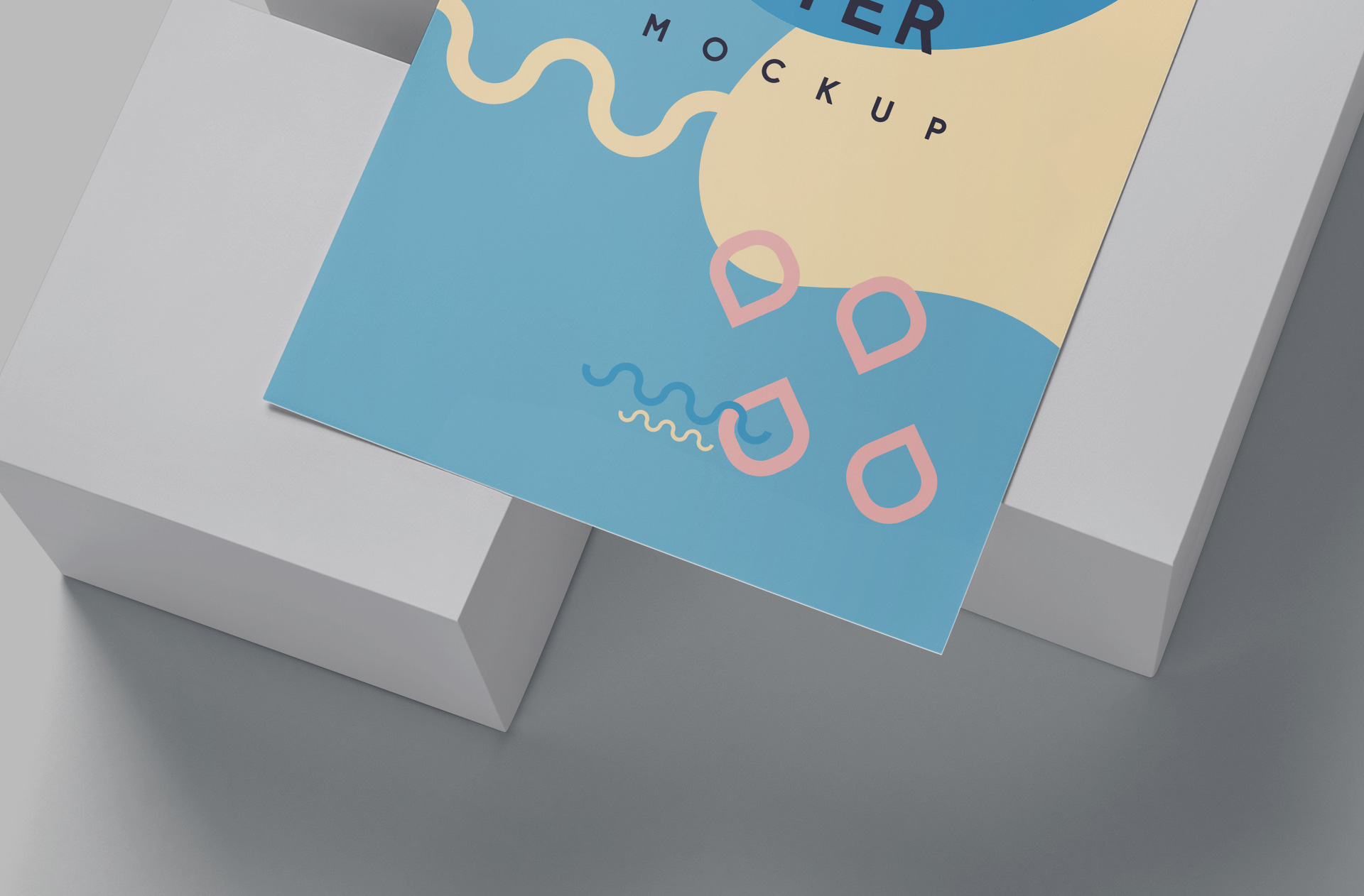 advertising material template