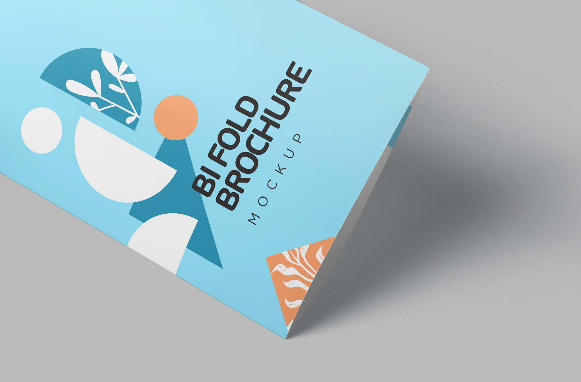 advertising material mockup