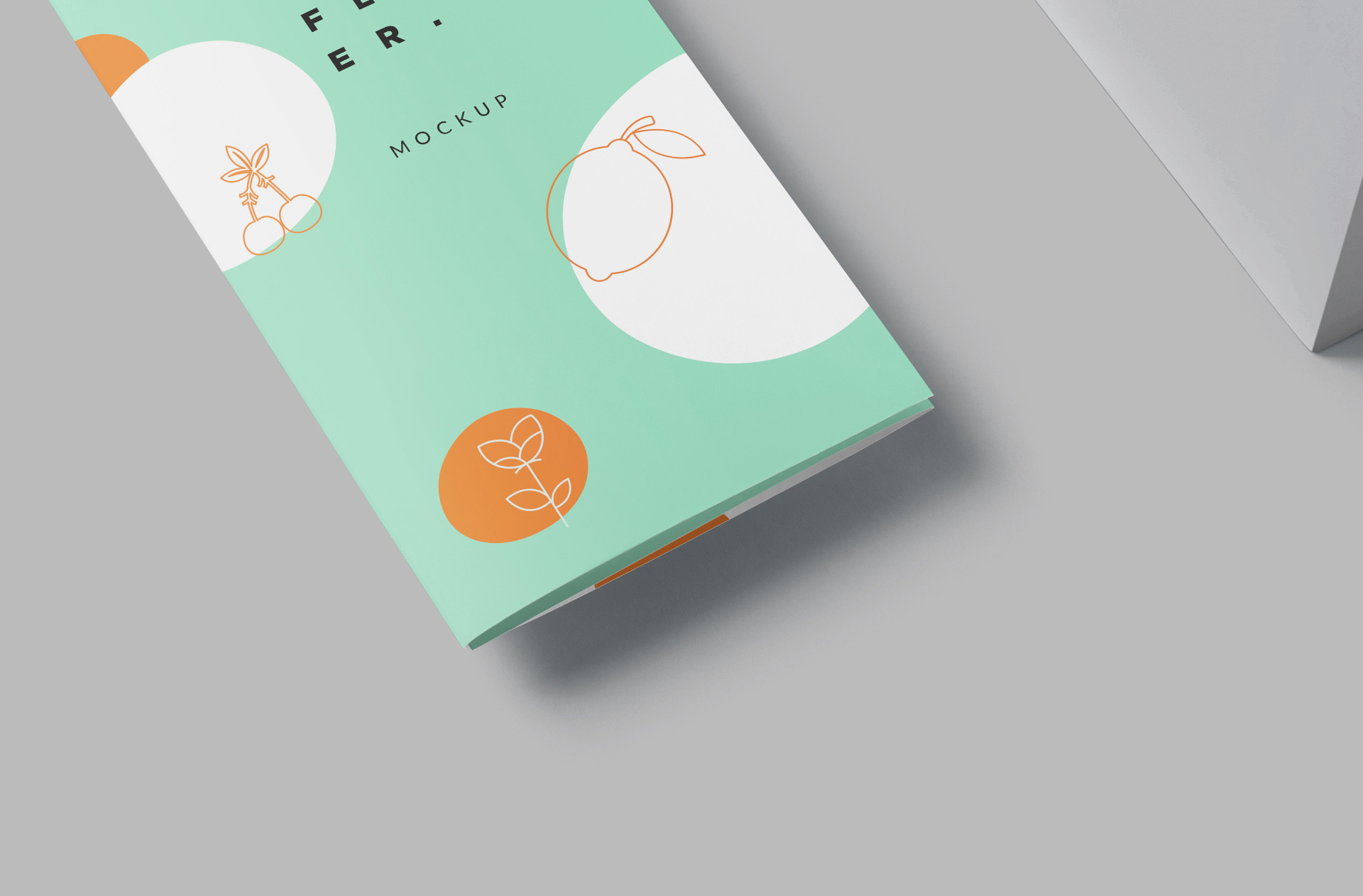 advertising material PSD