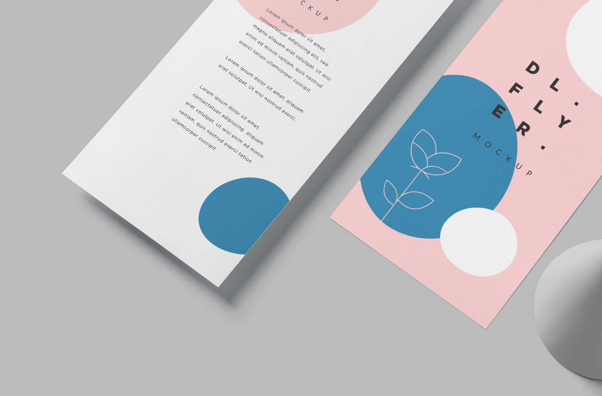 advertising flyer mockup