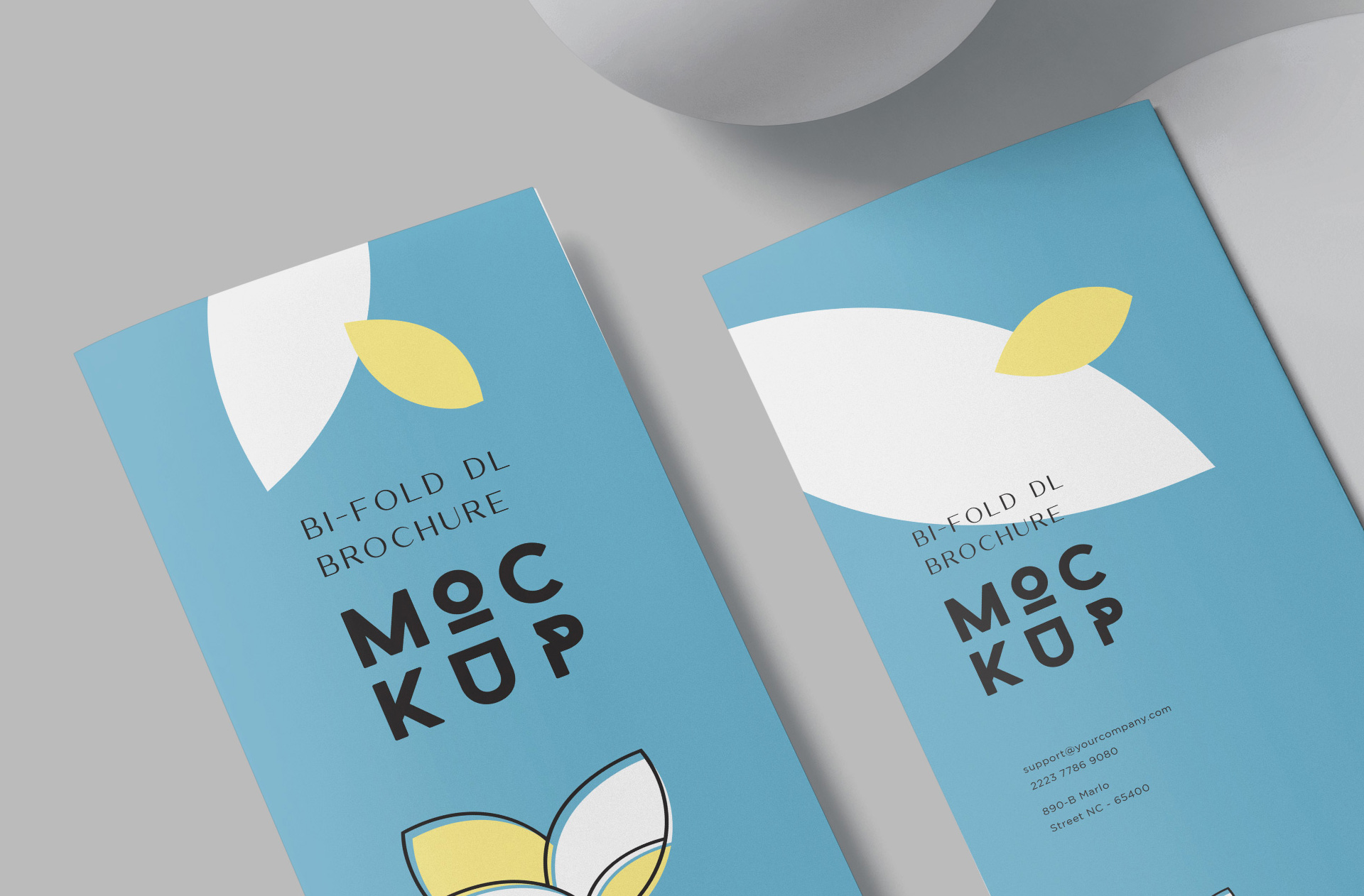 advertising material PSD