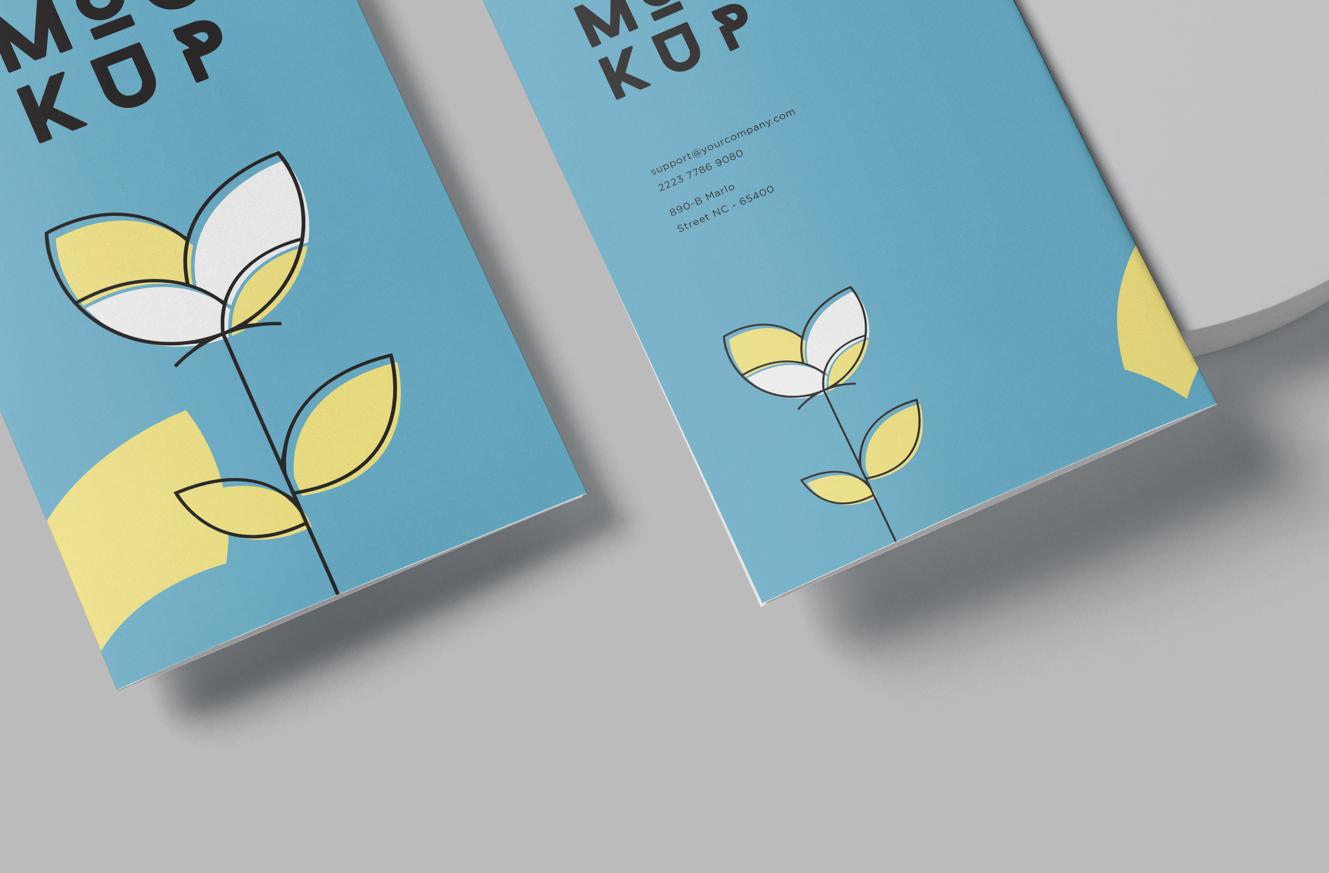 advertising material PSD