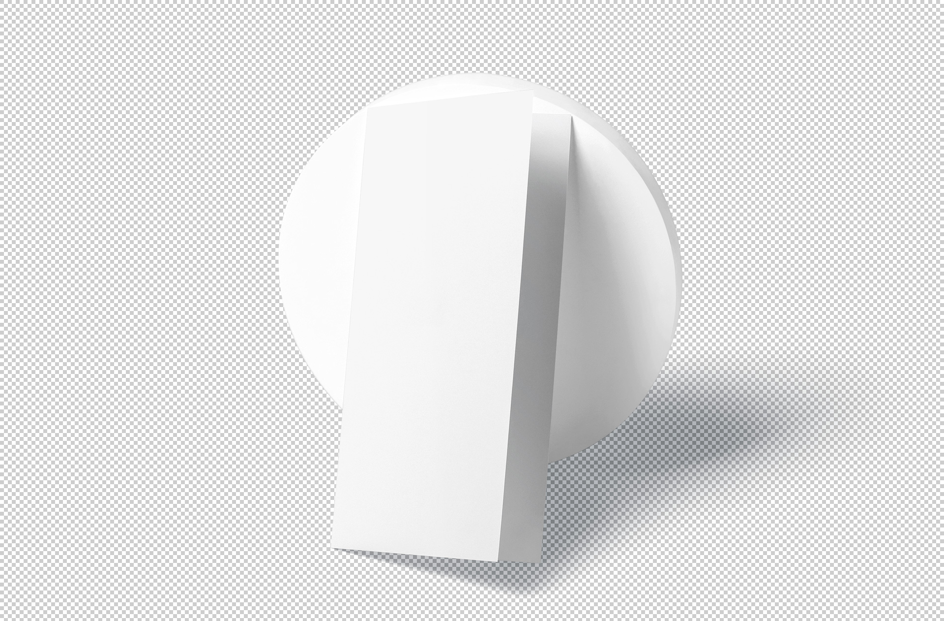 advertising brochure mockup