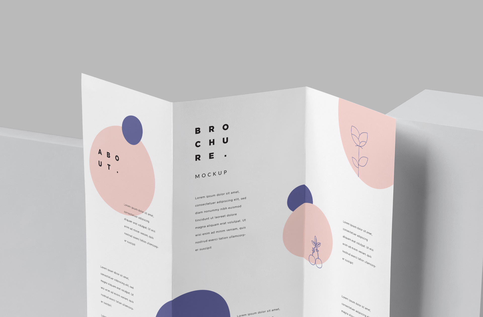advertising material template