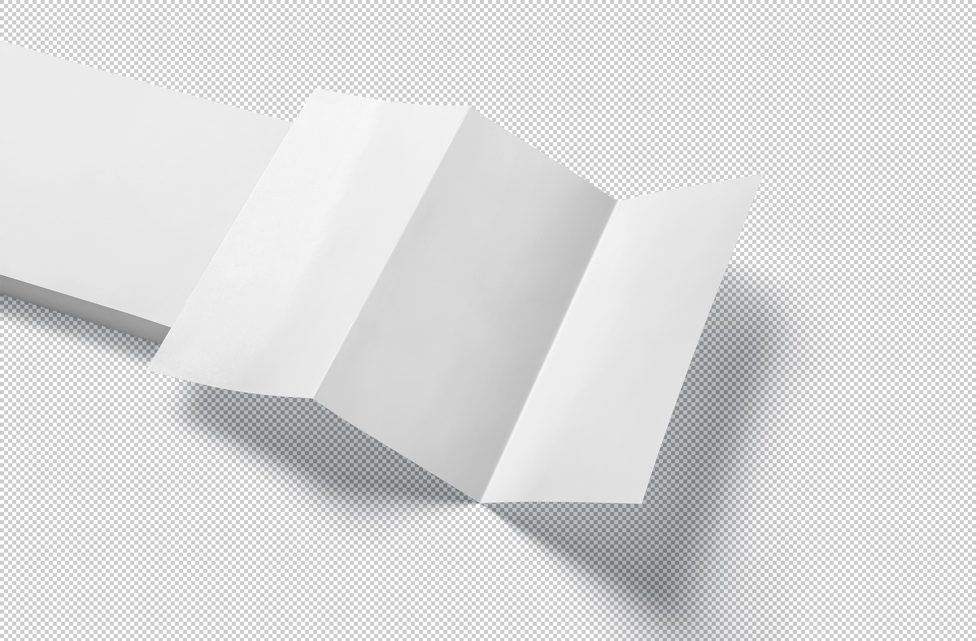 advertising brochure mockup
