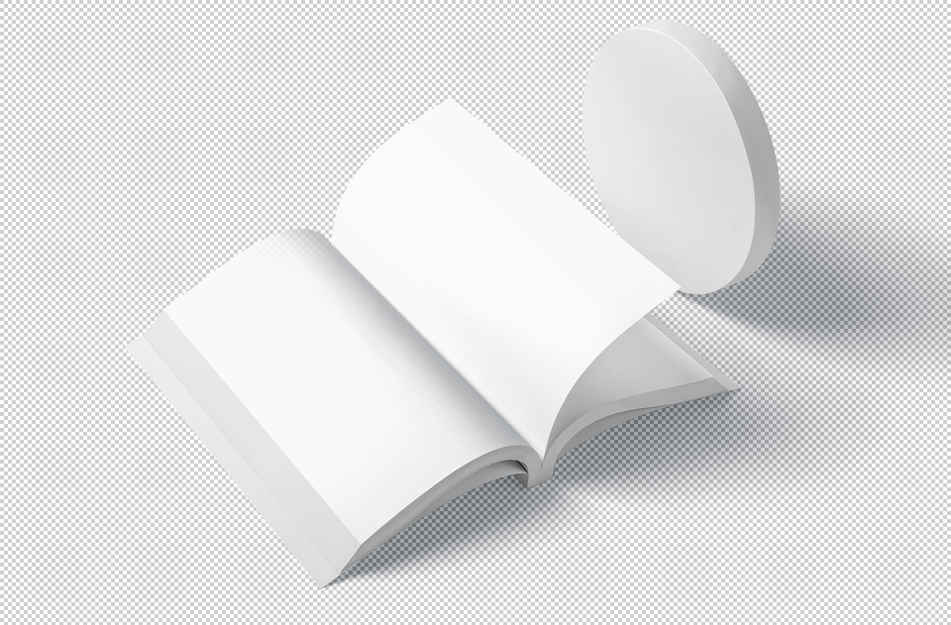 book mock-up