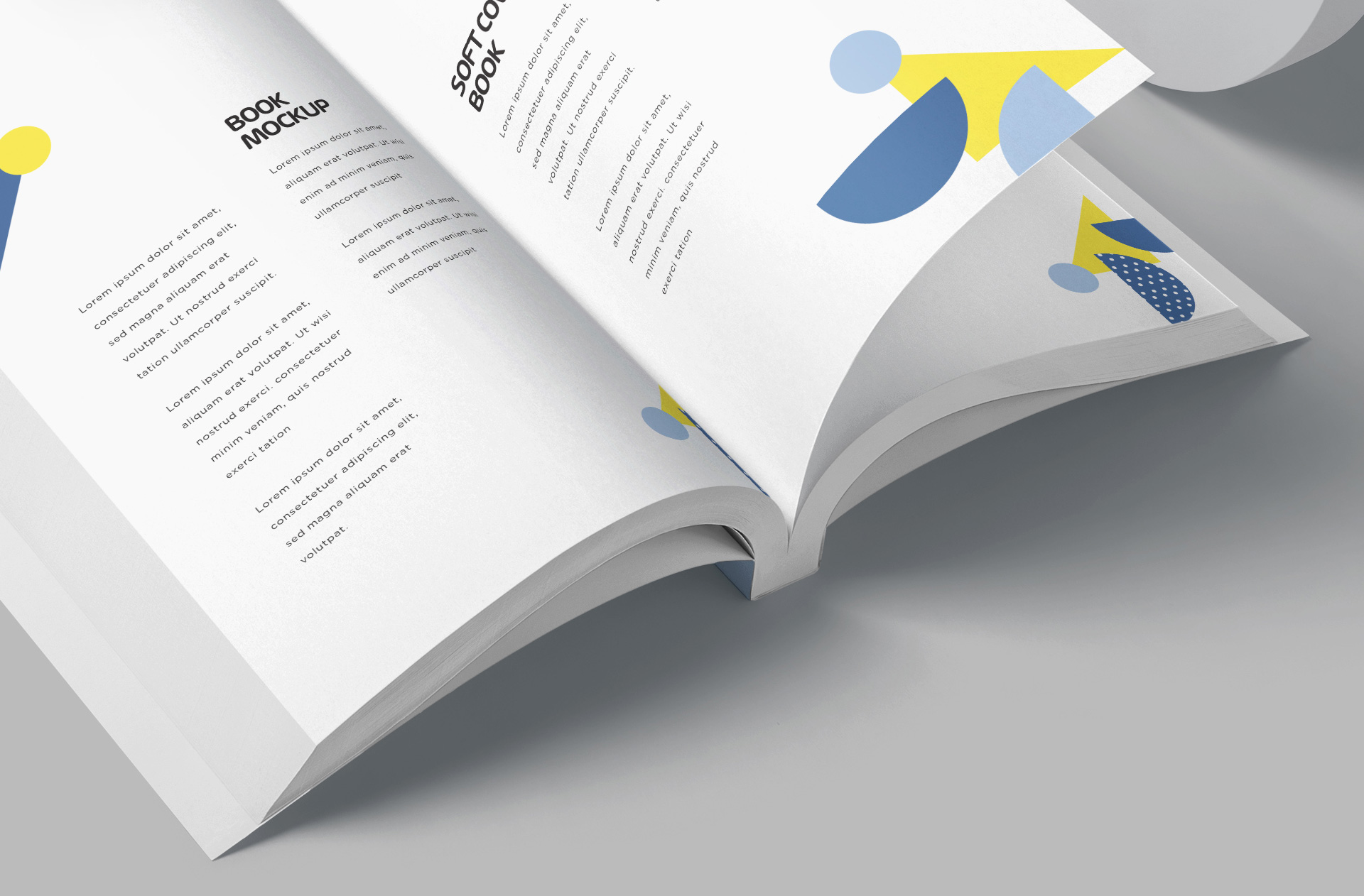 book mock-up