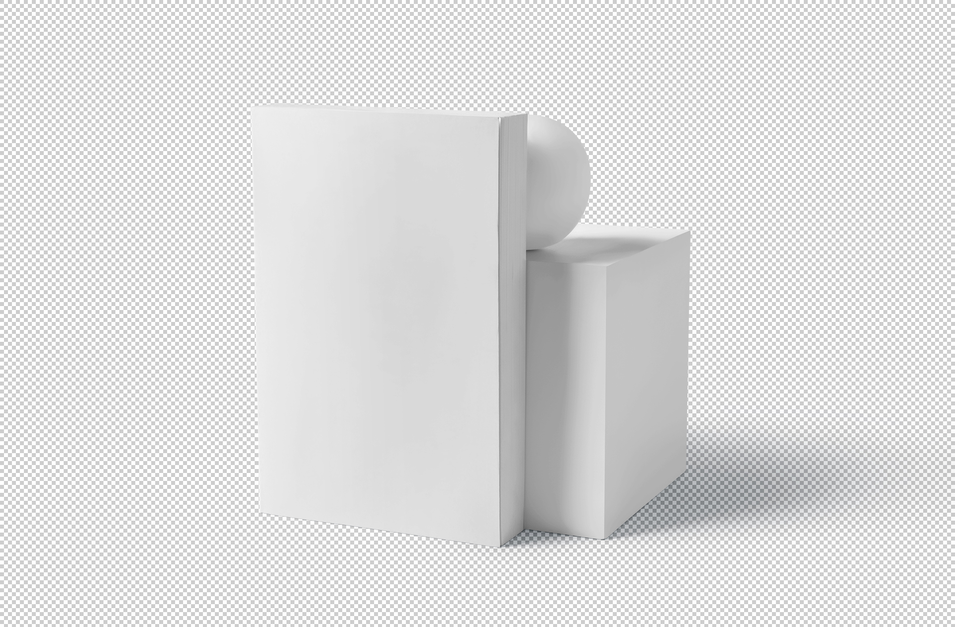 A5 book mock-up