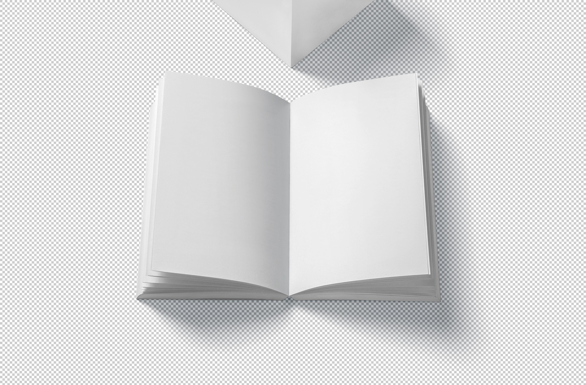 A5 book mock-up