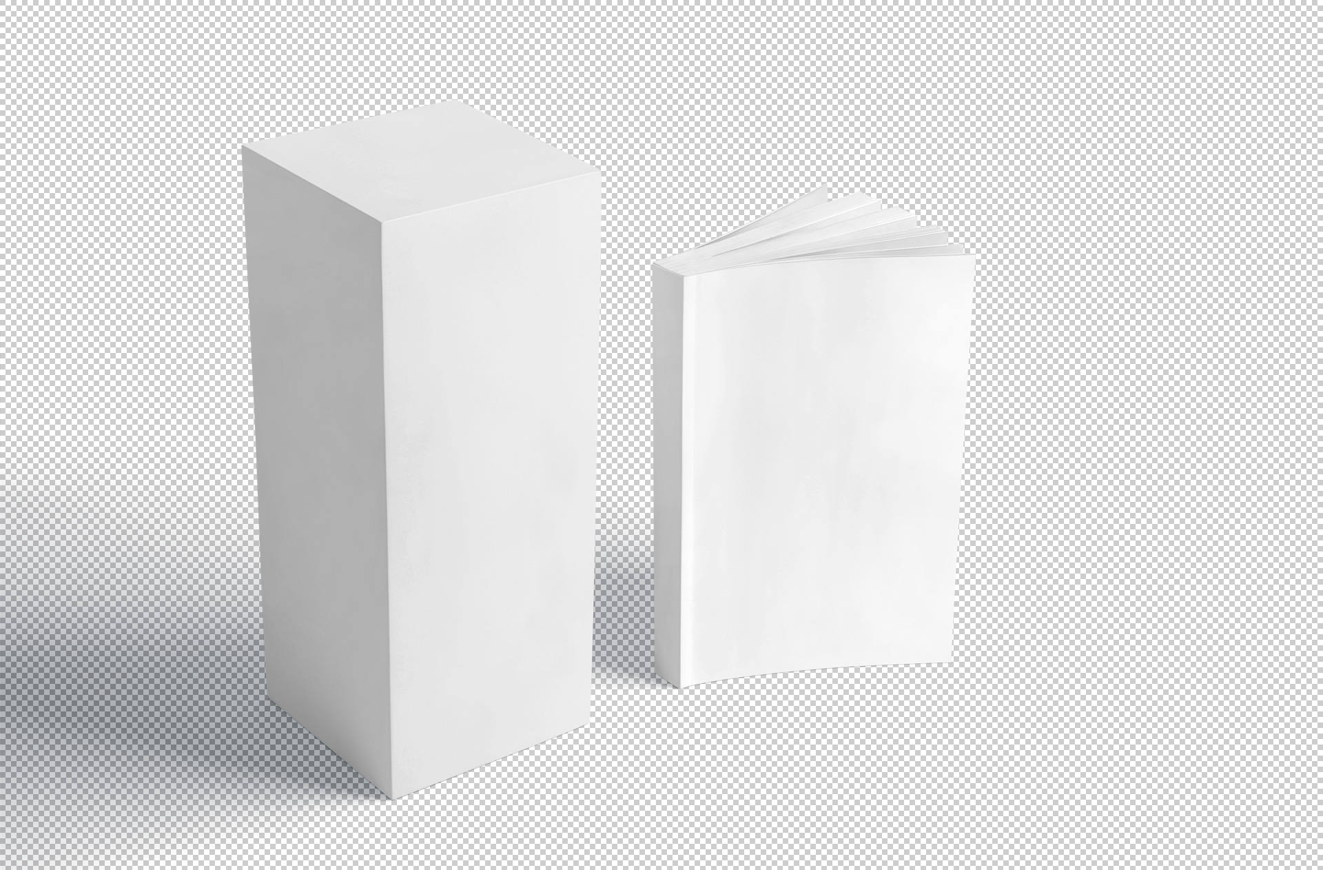 A5 book mock-up