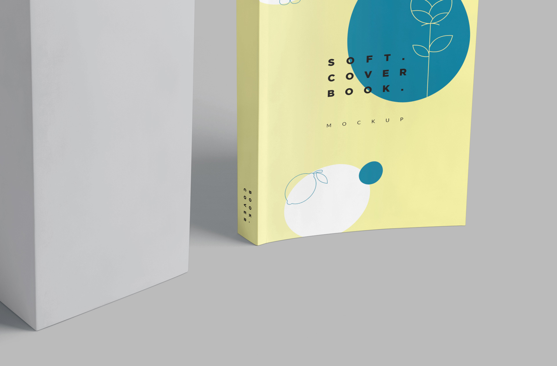 A5 book mock-up