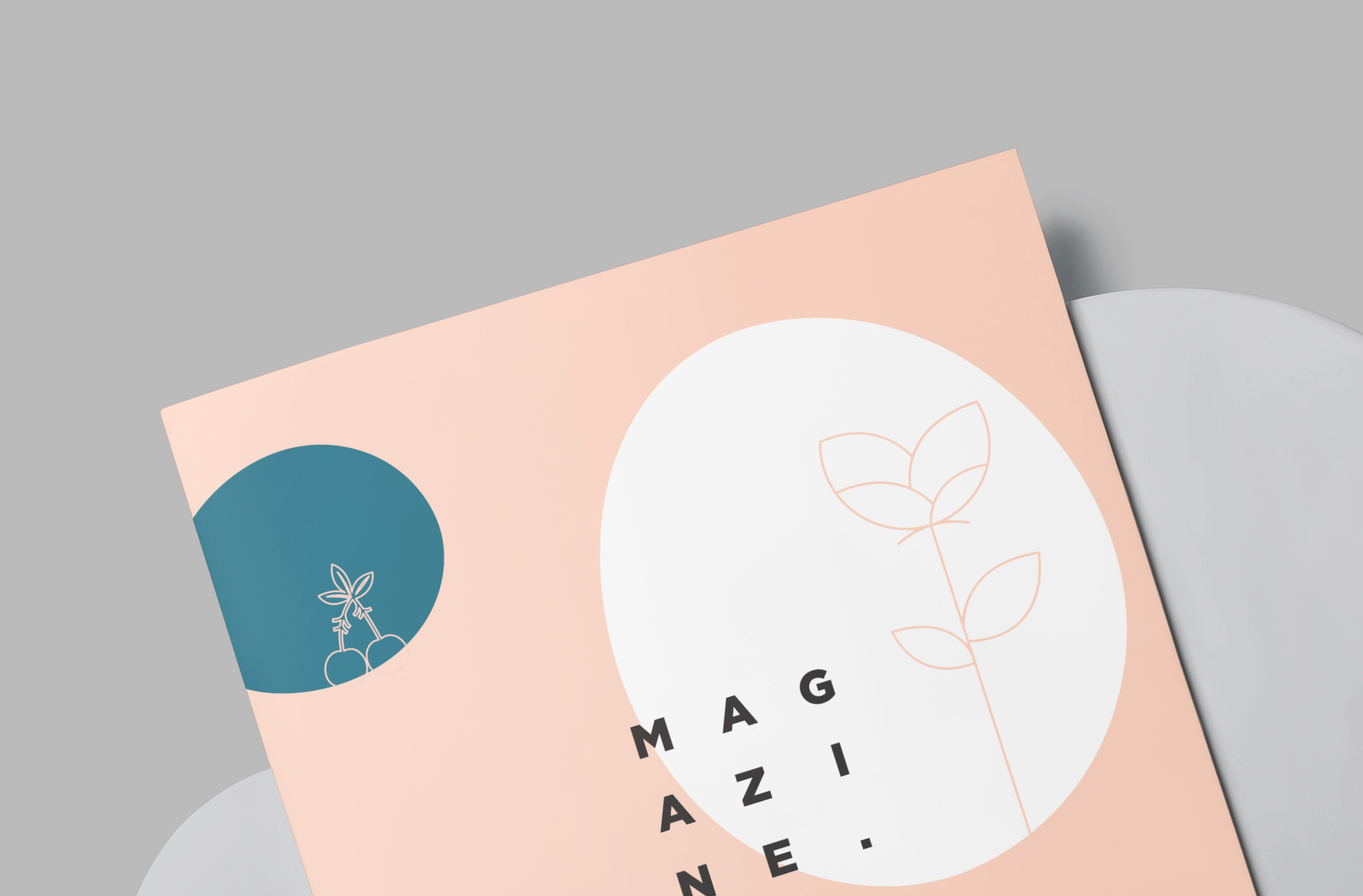 A4 magazine mockup