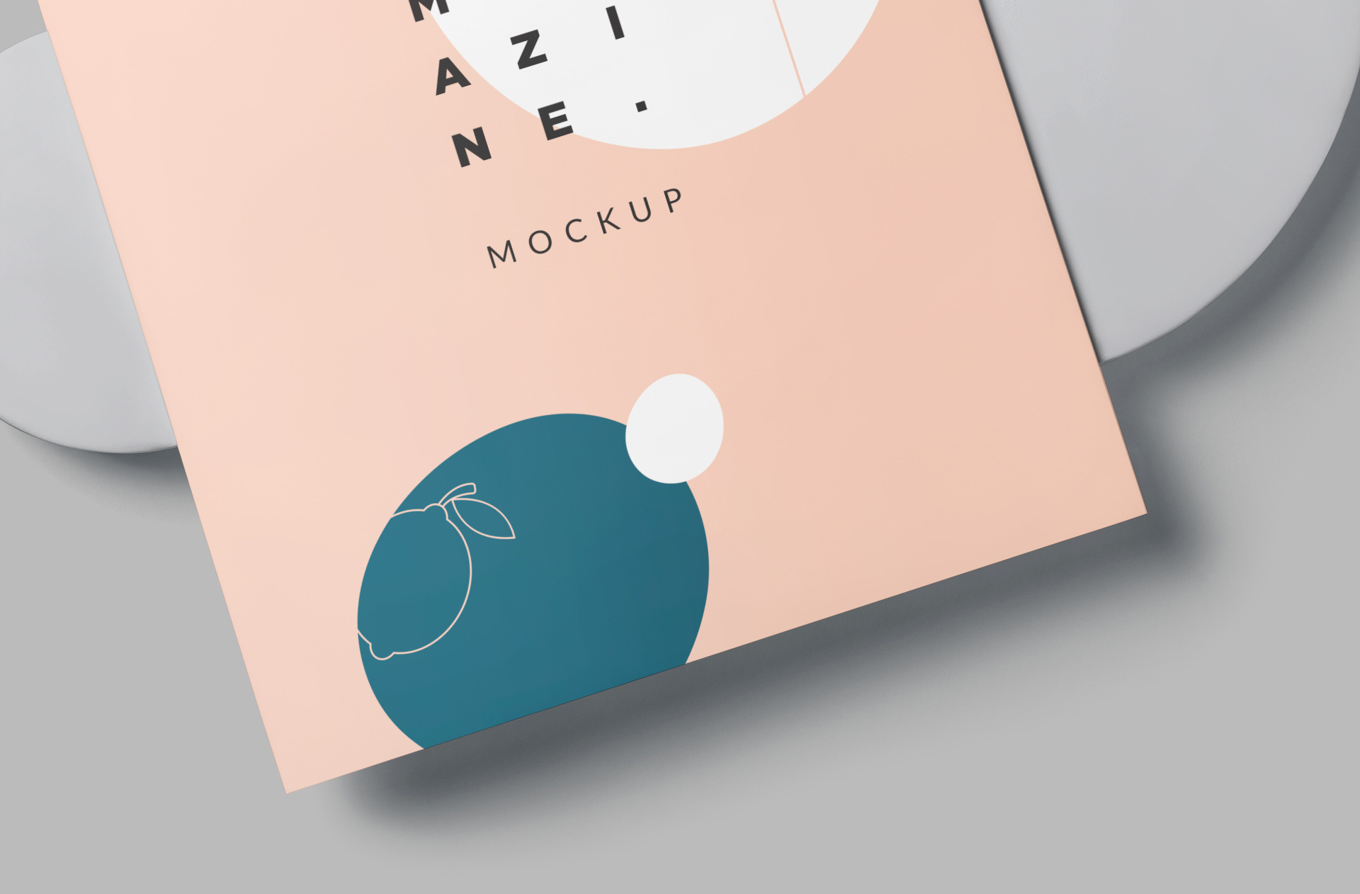 A4 magazine mockup