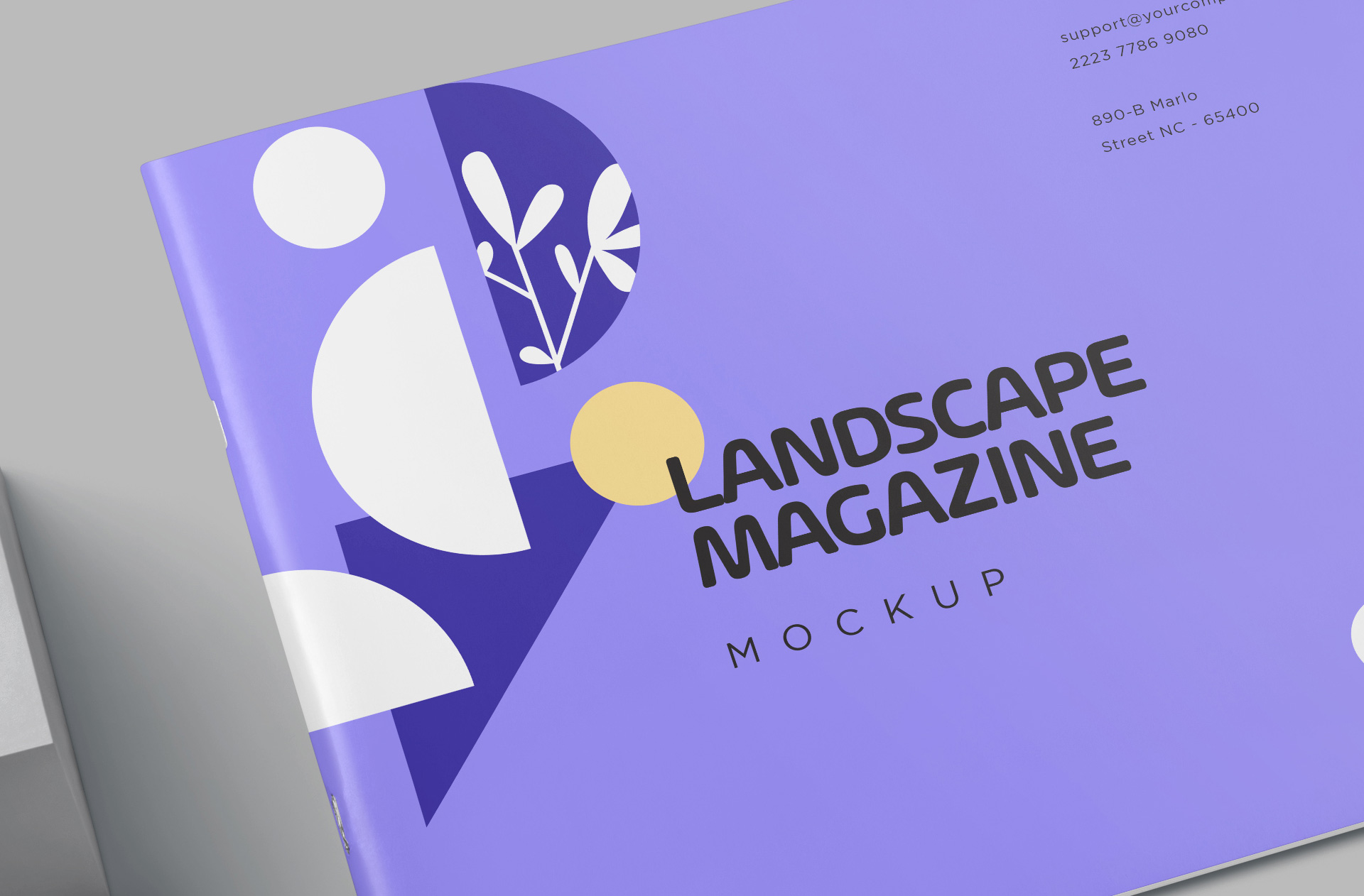 A4 magazine layout