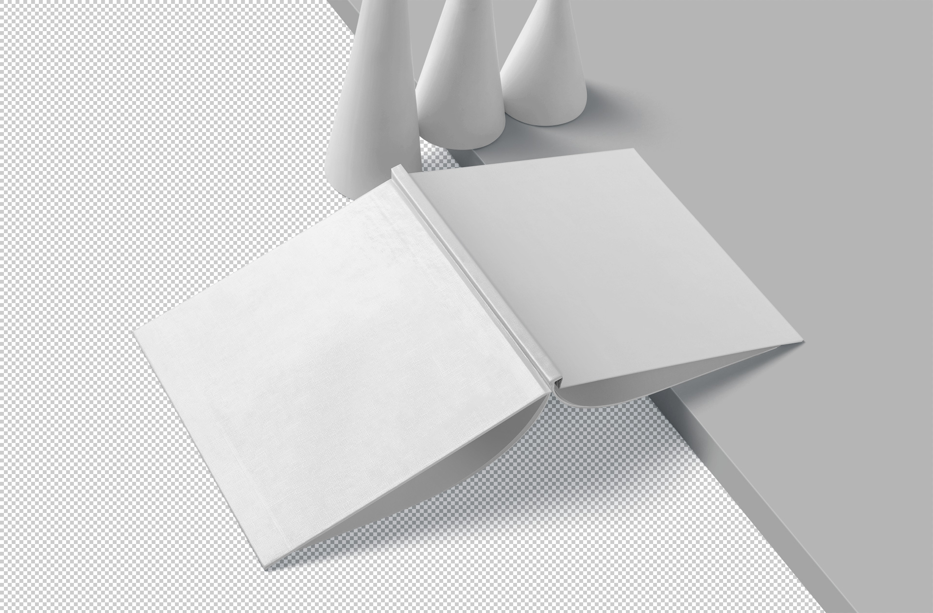 book advertisement mock-up