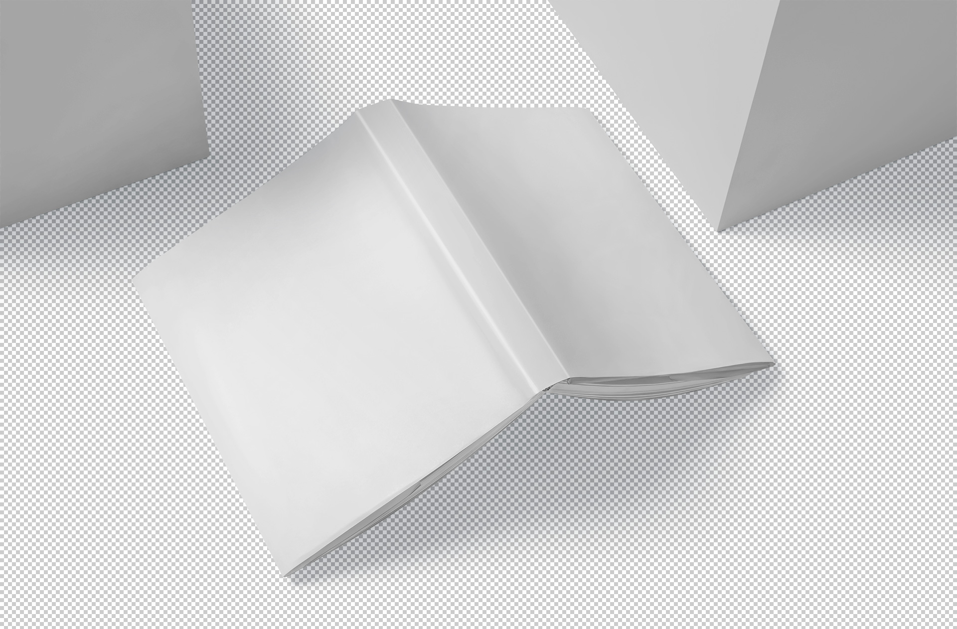 book advertisement mock-up