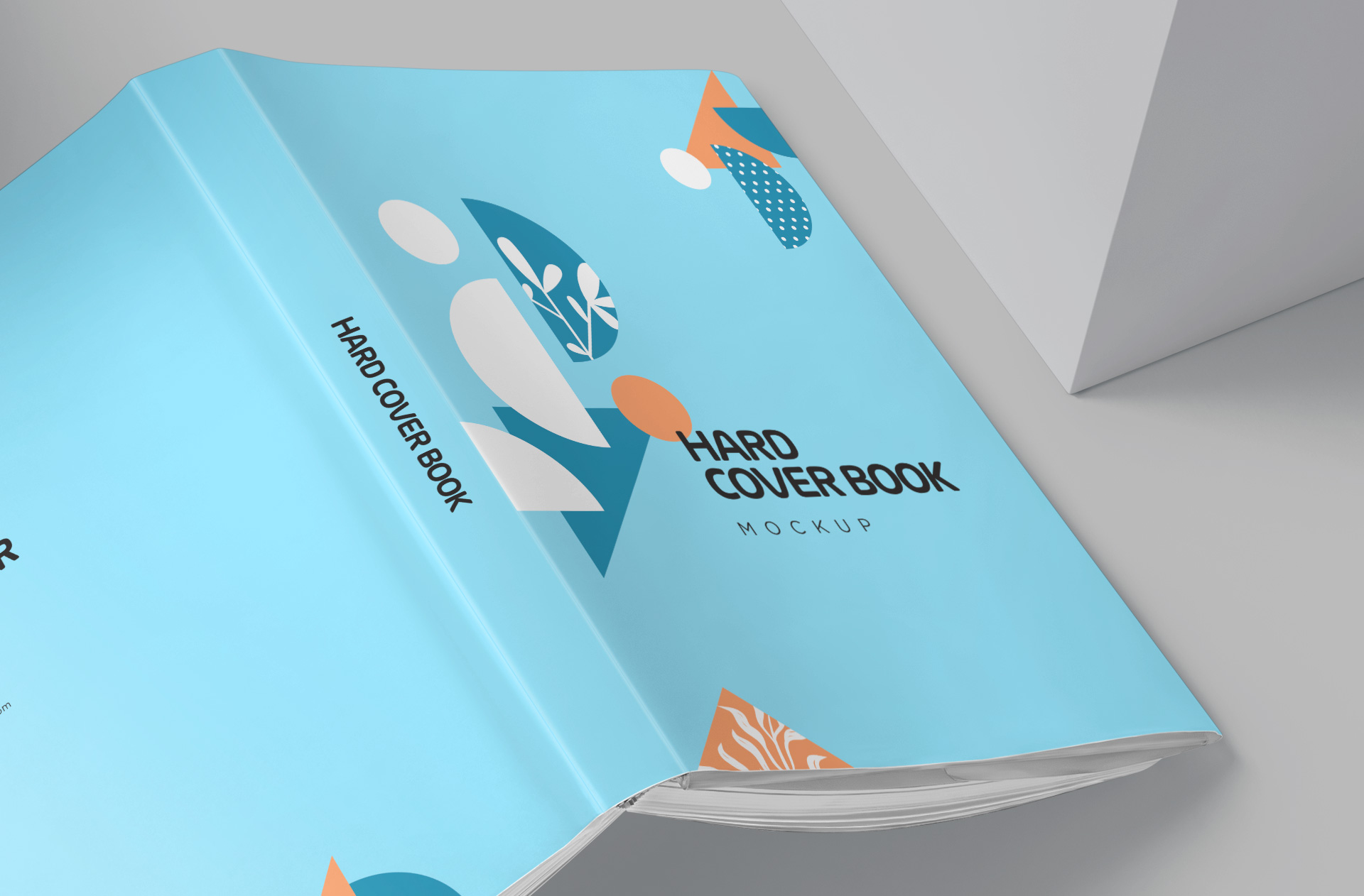 book advertisement mock-up