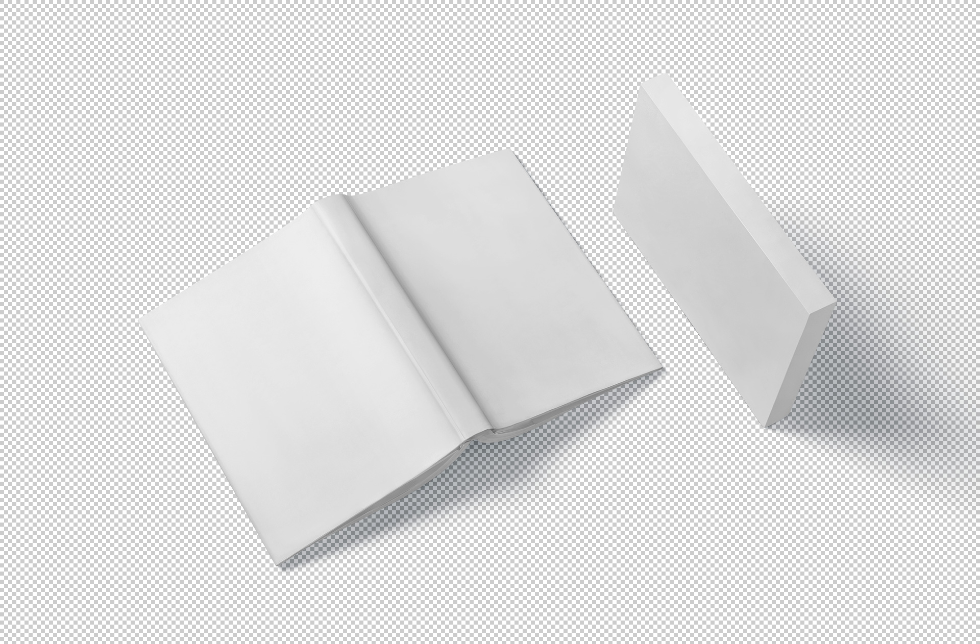 A4 book mock-up