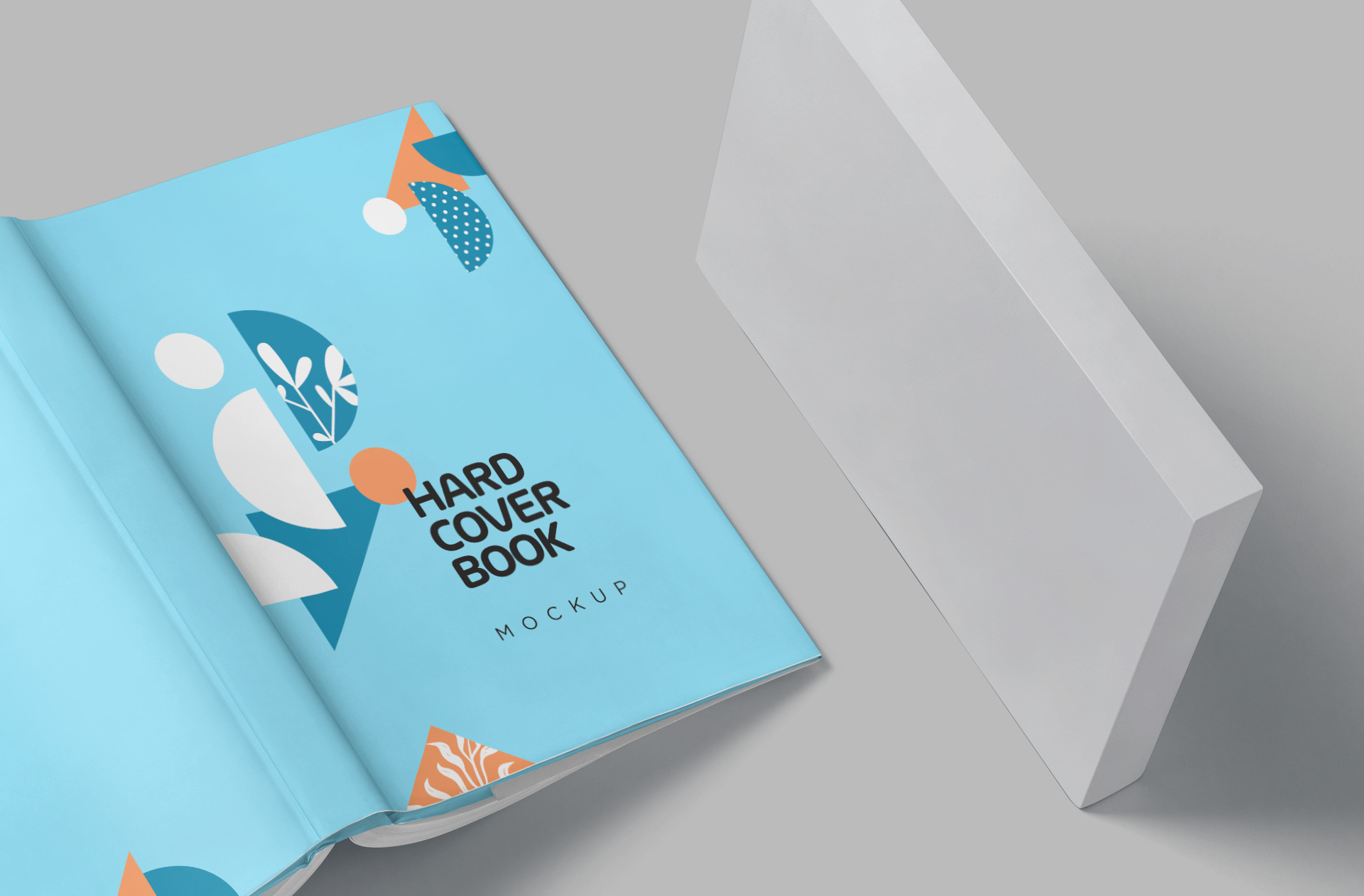 A4 book mock-up