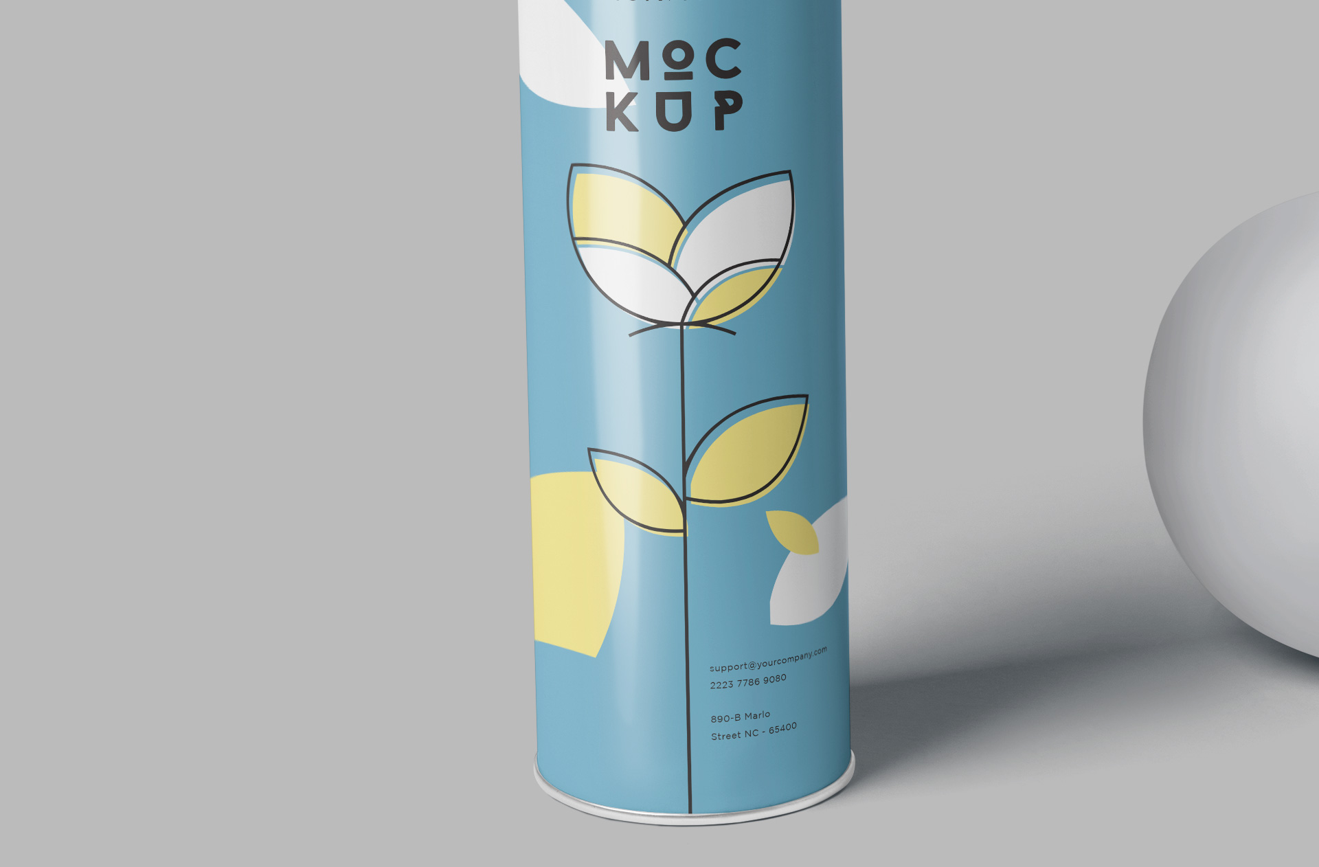 chips can mockup