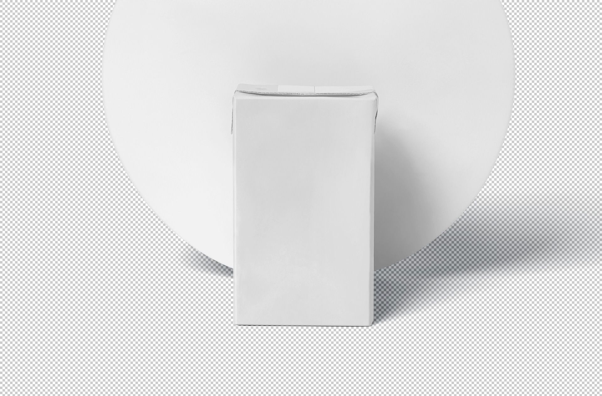 3D juice box mockup