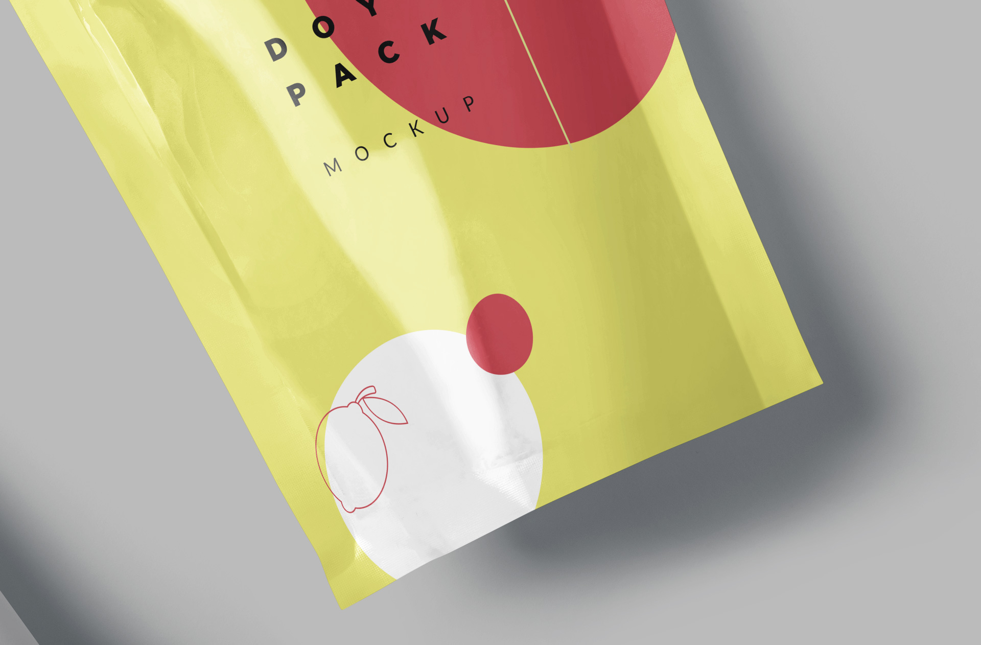 3D pouch mockup