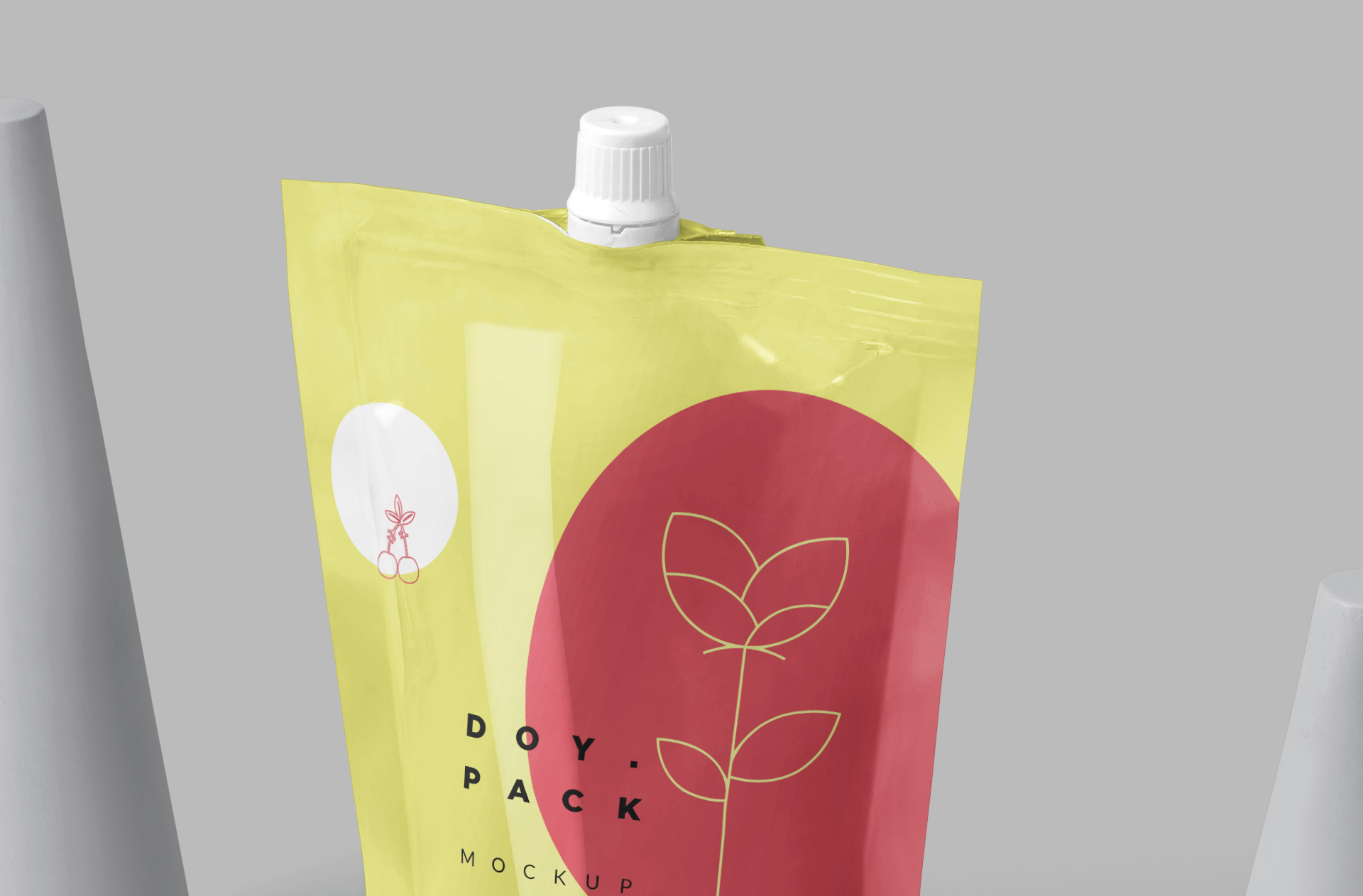 beverage branding mockup
