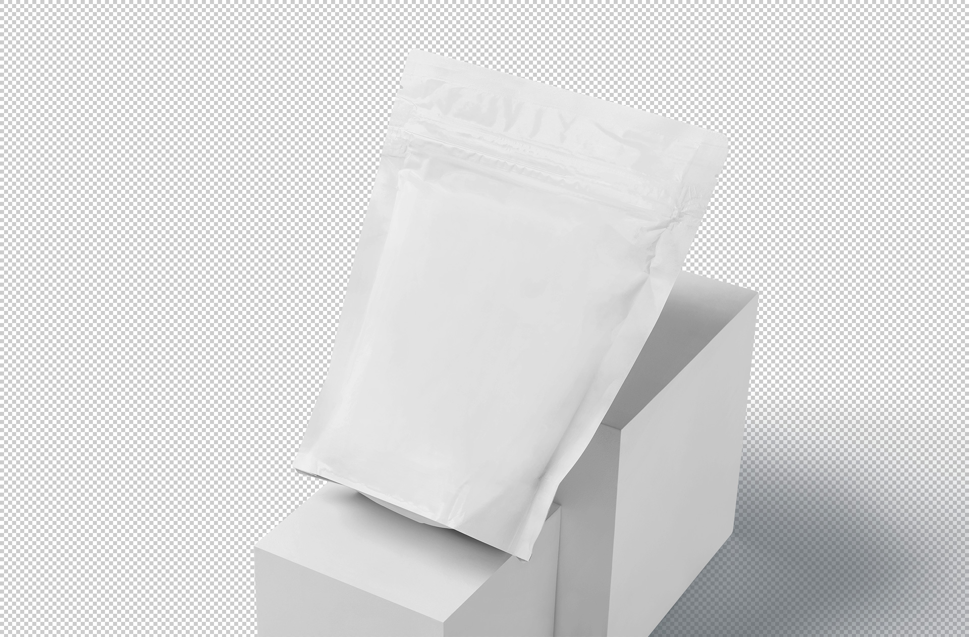 3D pouch mockup