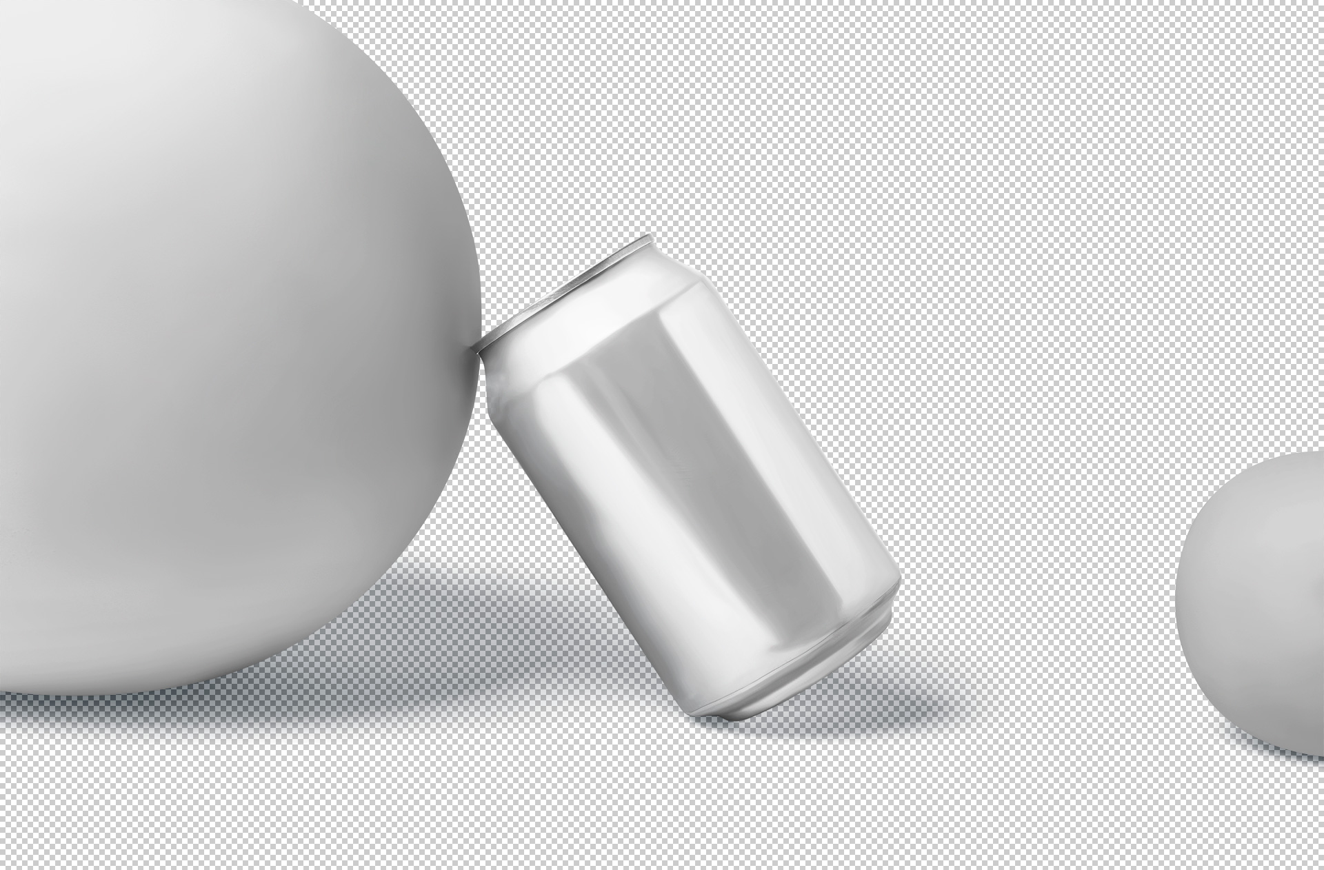 3D soda can presentation