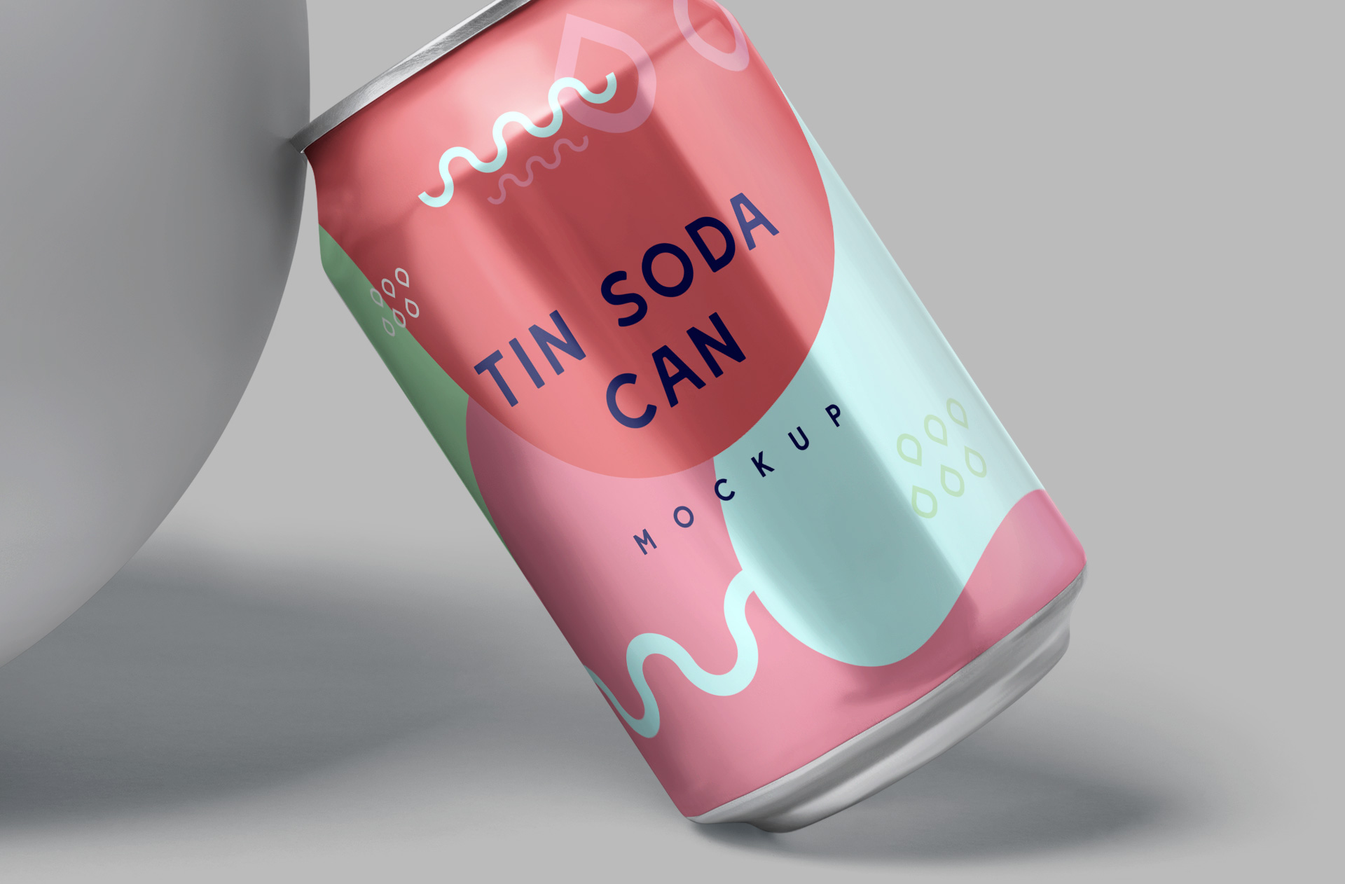 3D soda can presentation