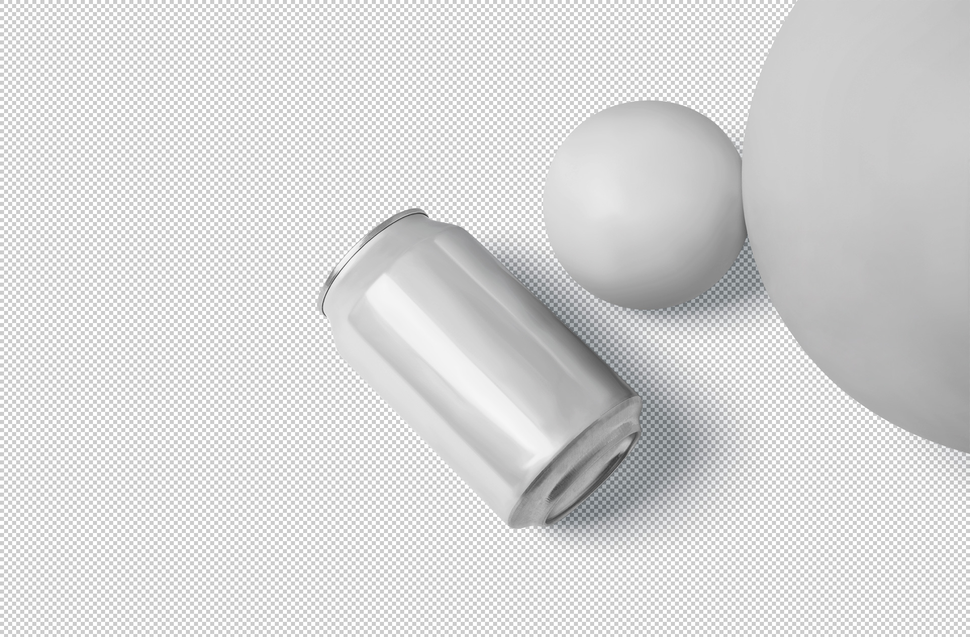3D soft drink can