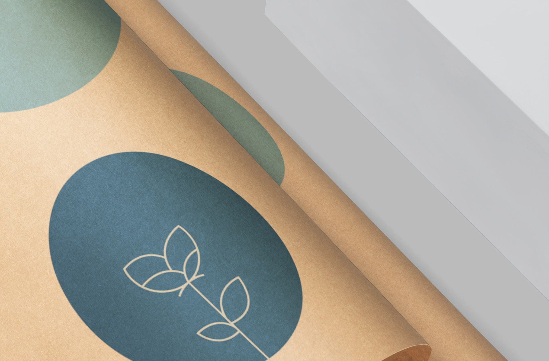 brown paper packaging design
