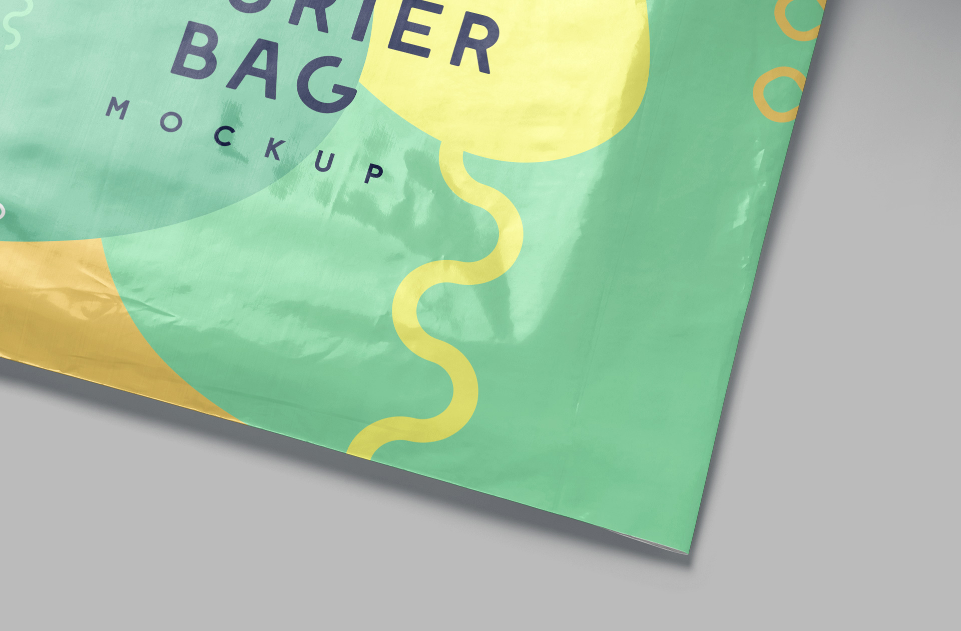 courier bag mock-up