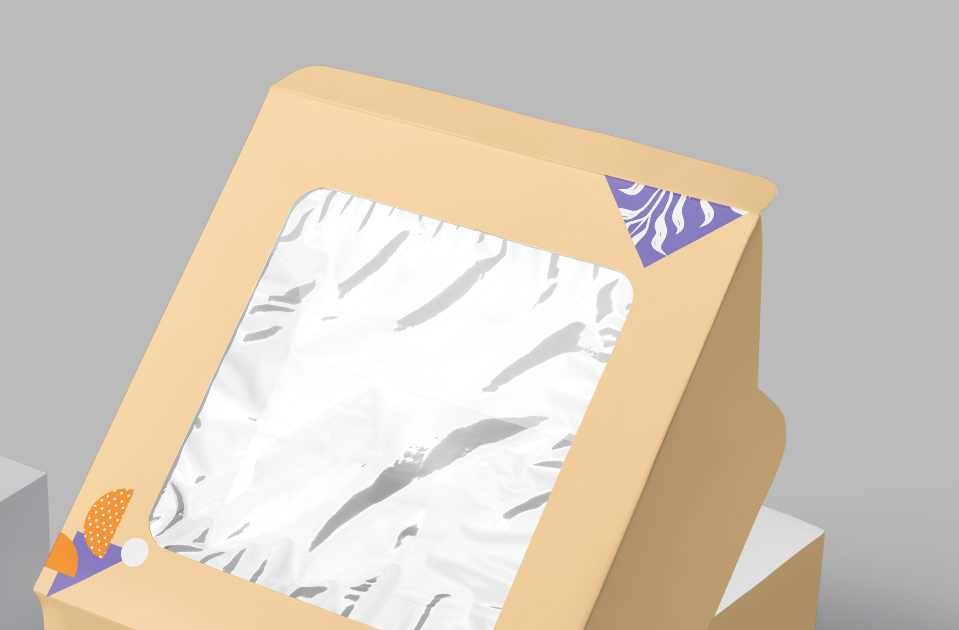 bakery box mock-up