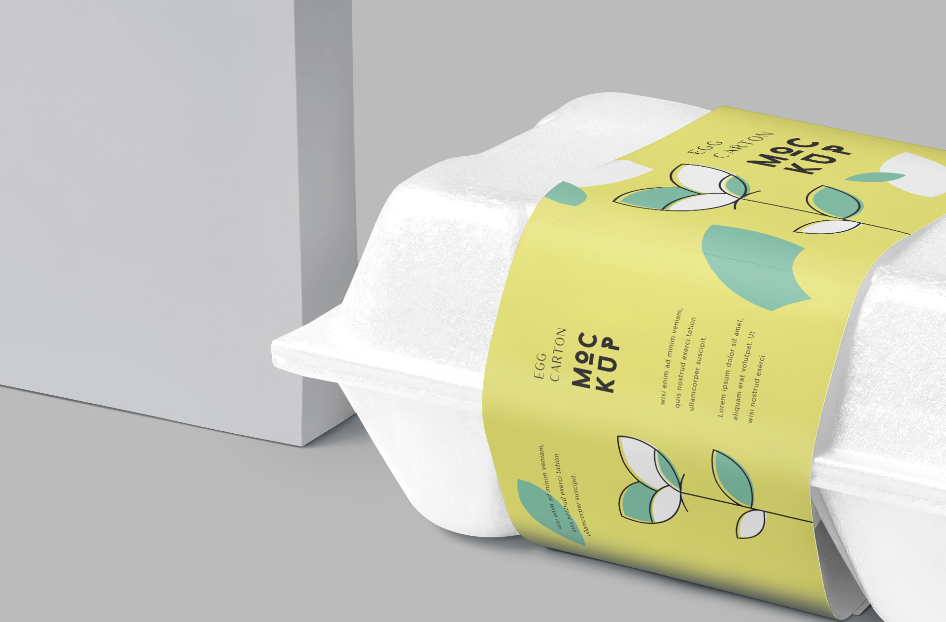 custom label mockup