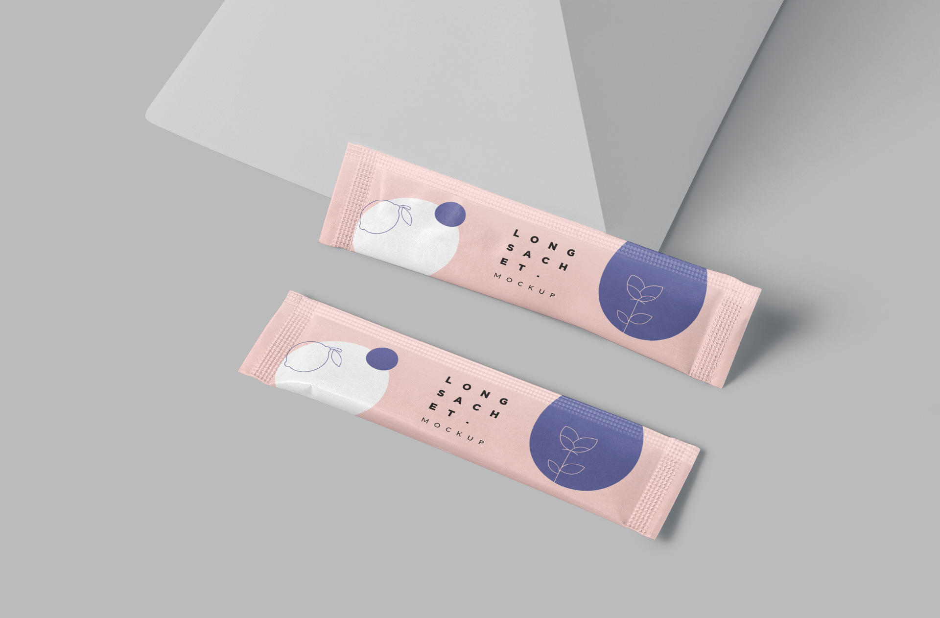 Premium Sugar Sachet Mockup for Food & Beverage