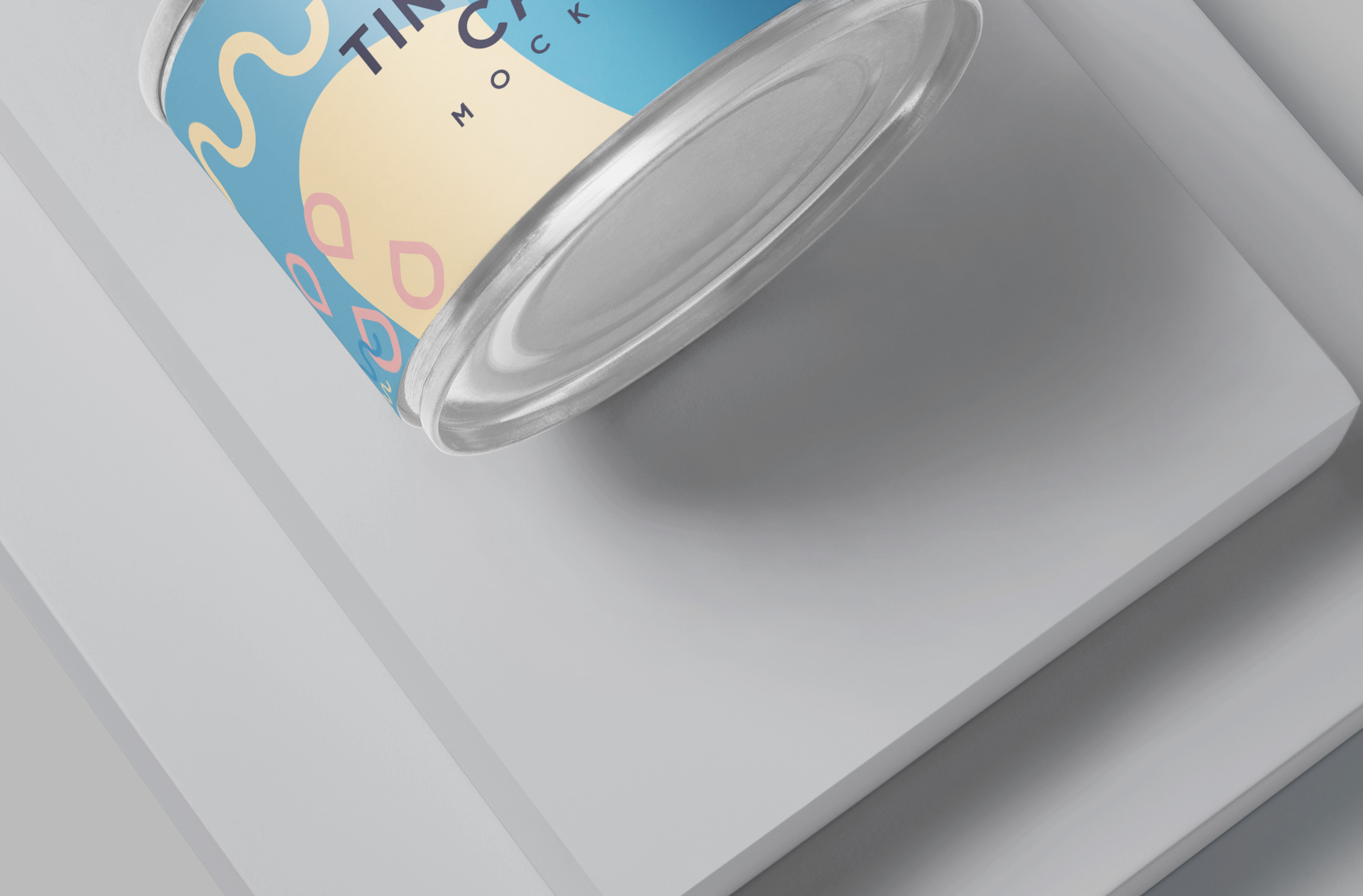 aluminum can mockup