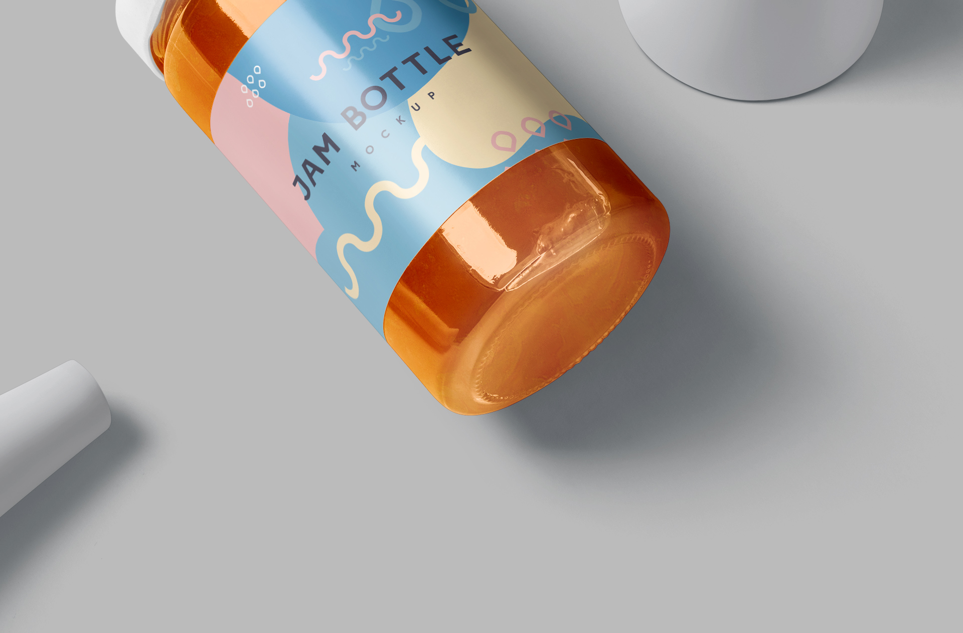custom label mockup