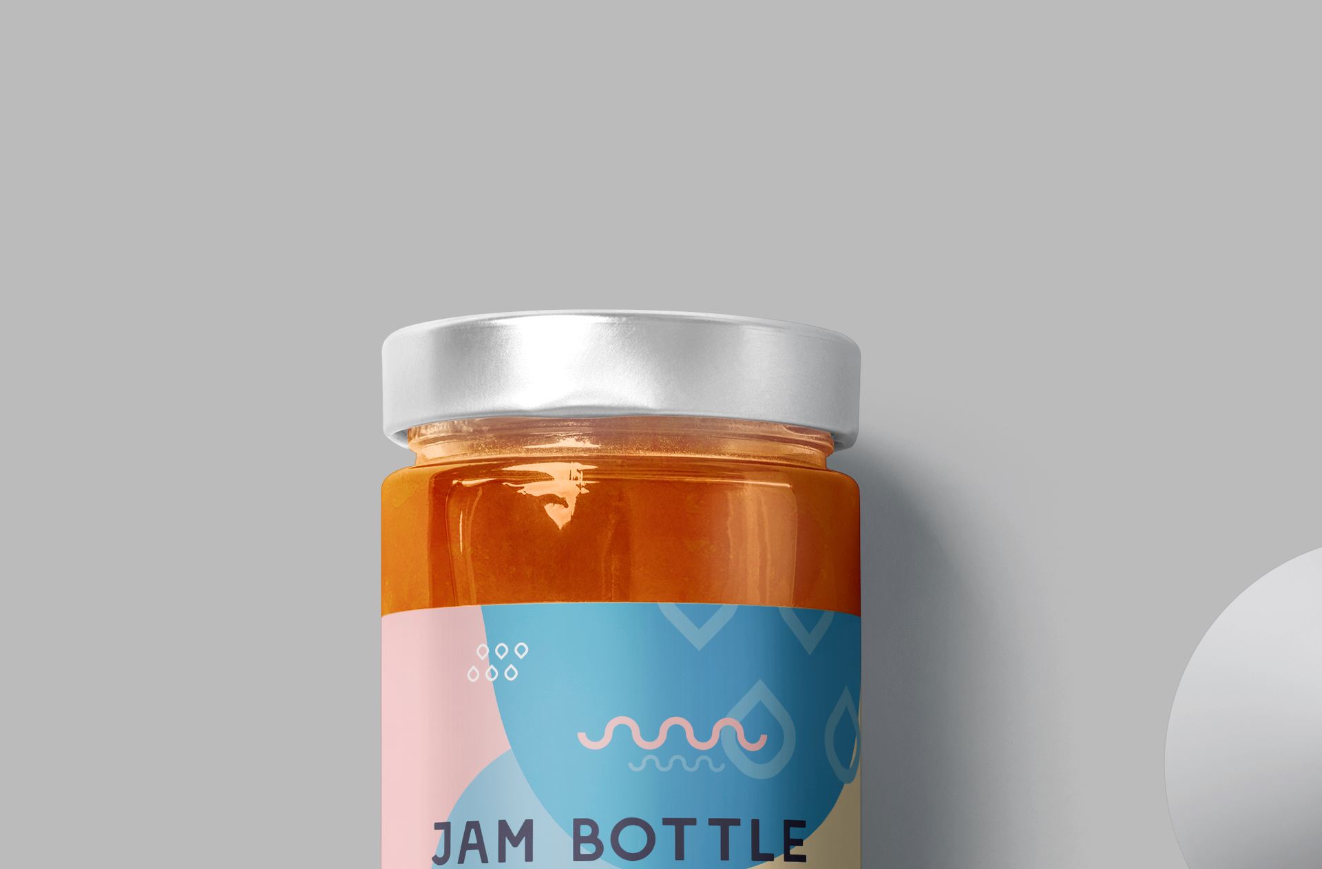 custom label mockup