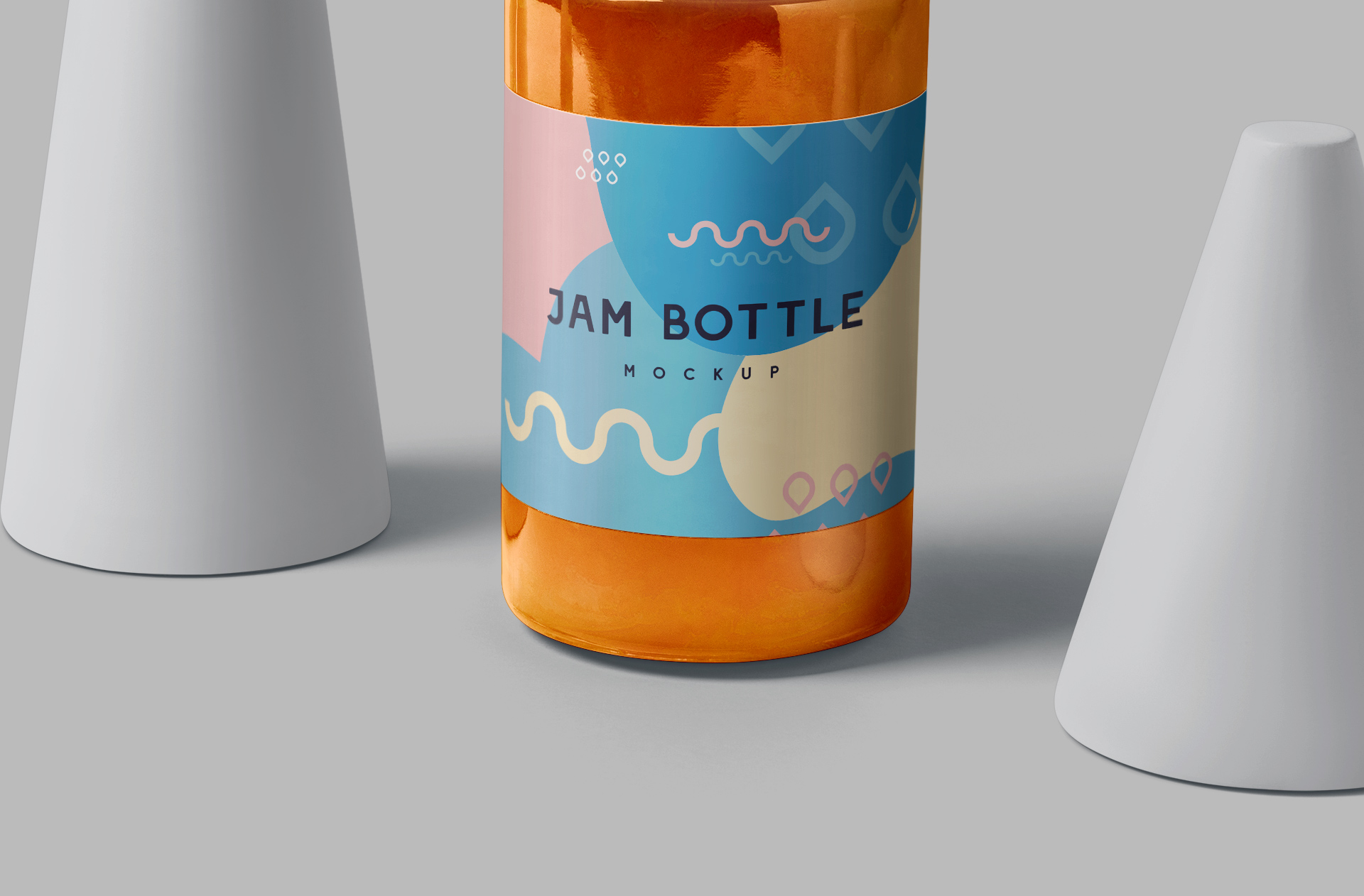 custom label mockup