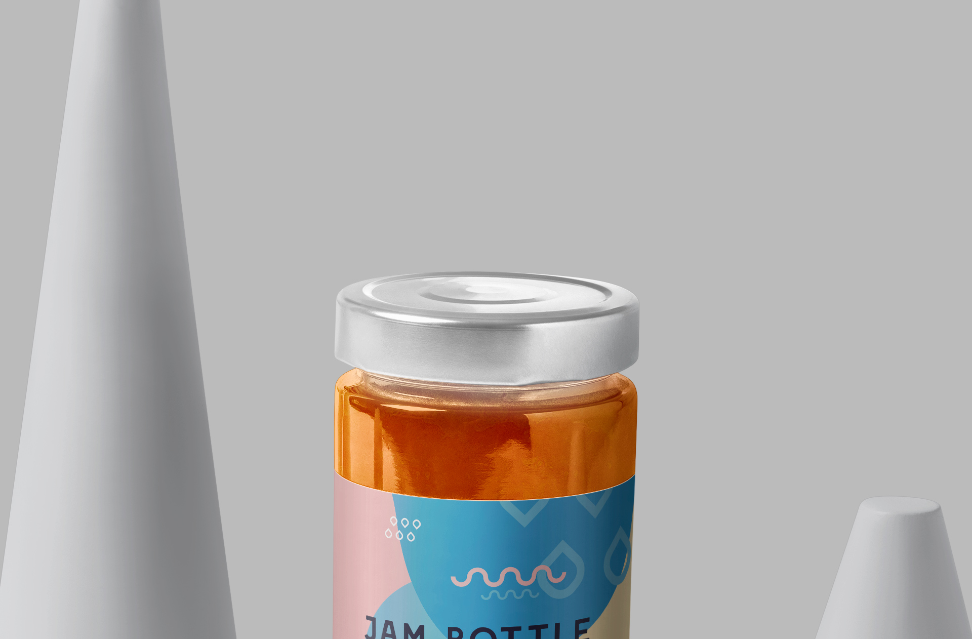 custom label mockup