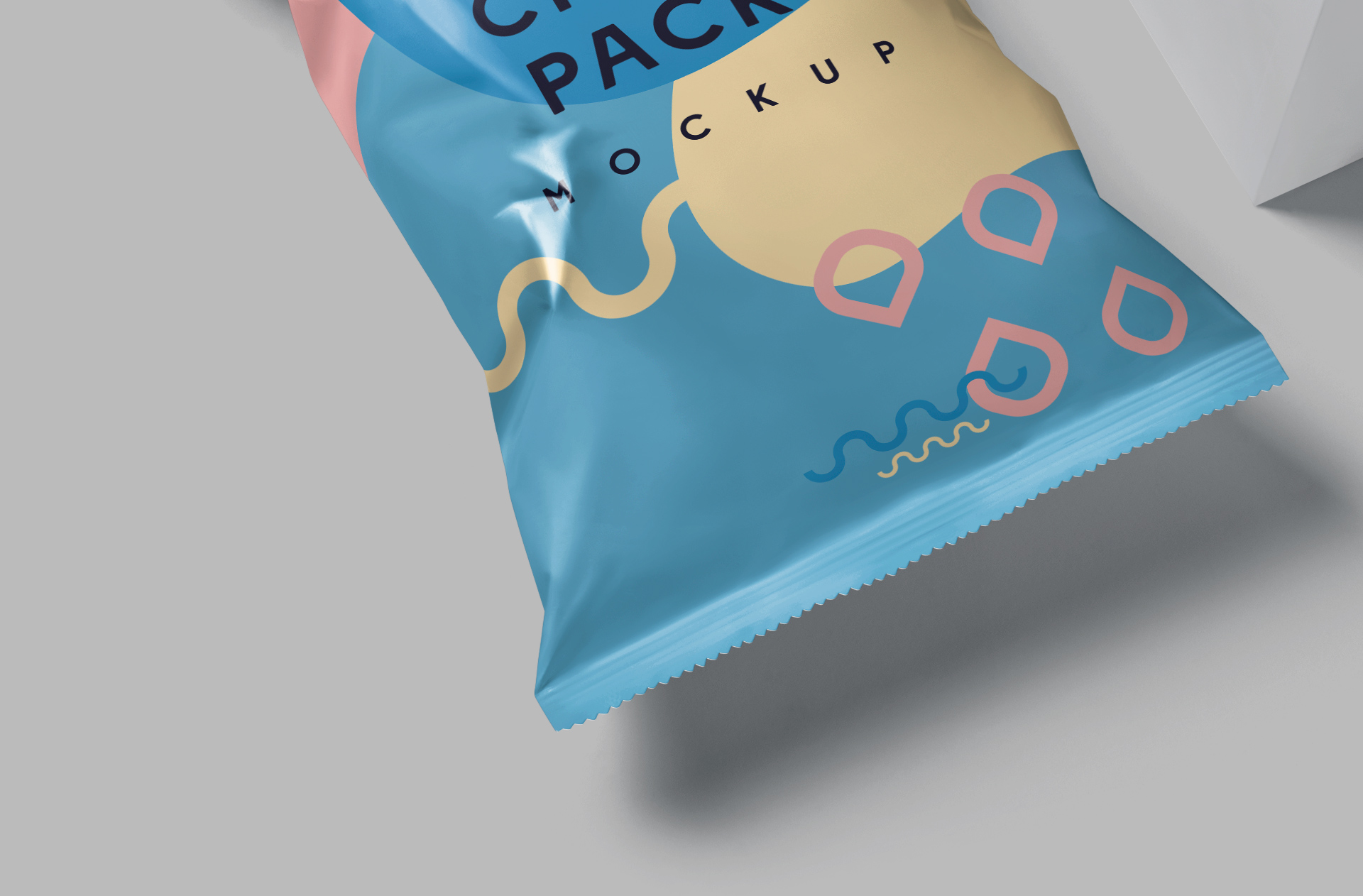 chips bag mockup
