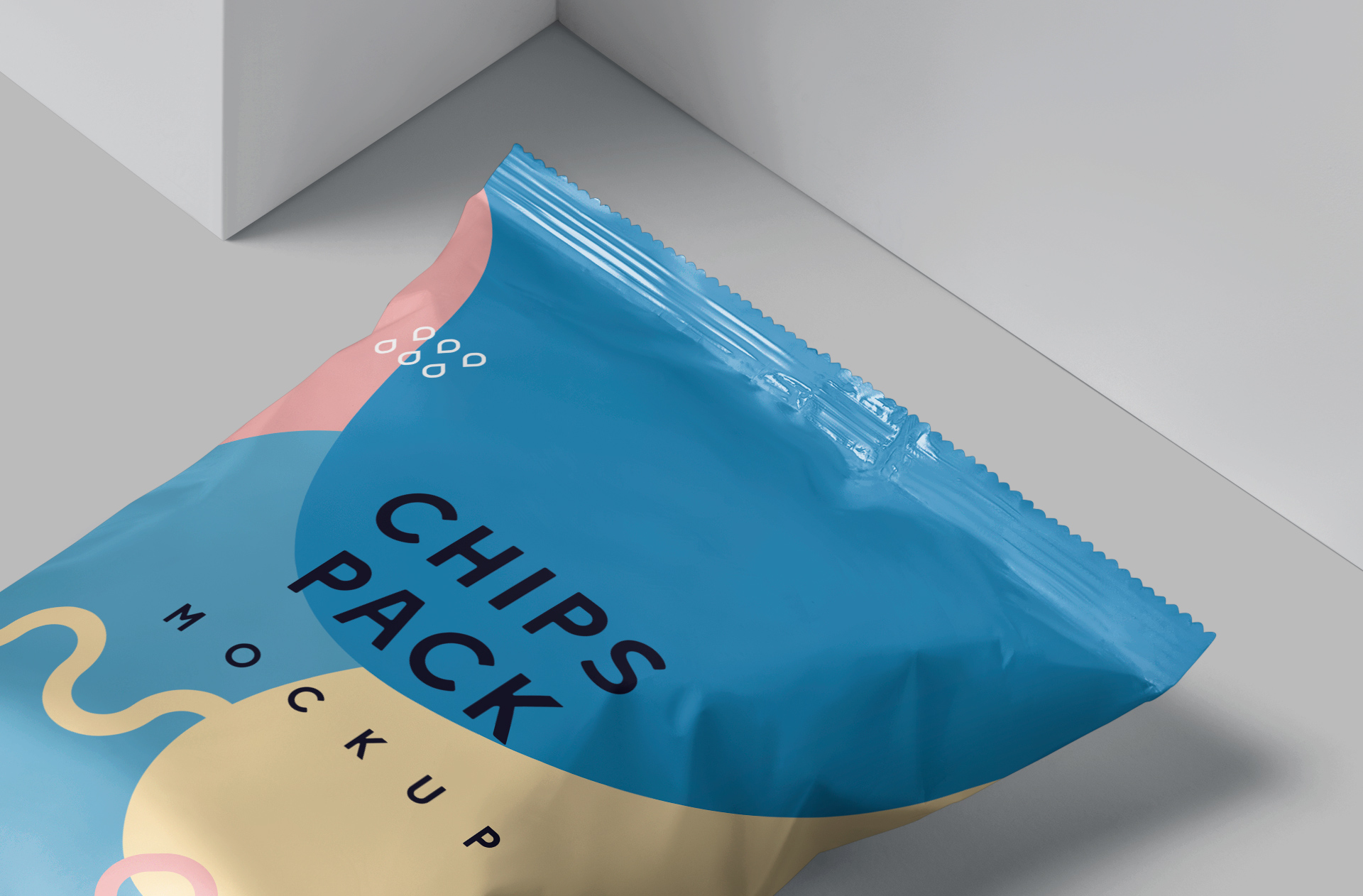 chips bag mockup