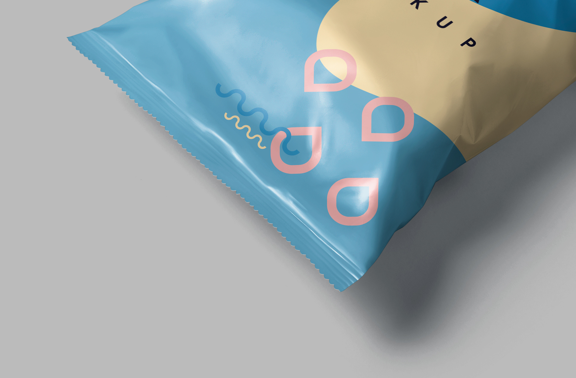 chips bag mockup