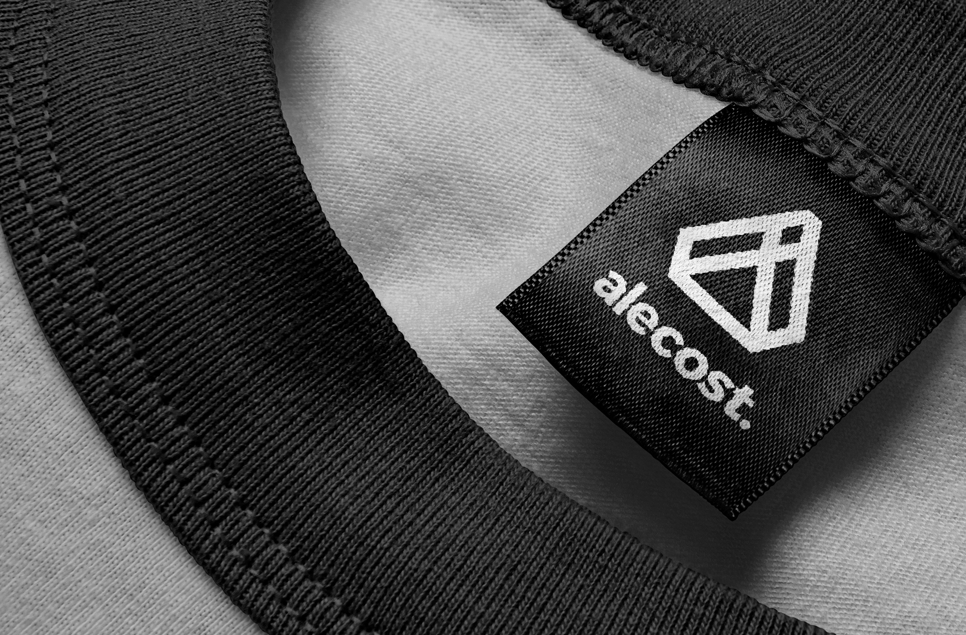 apparel tag mockup