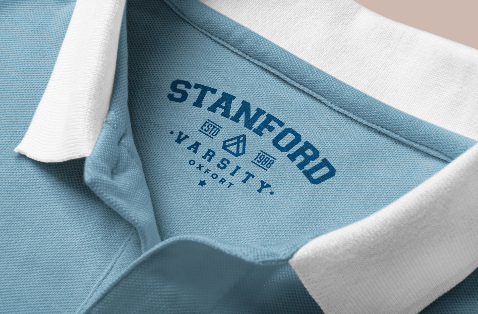 Fabric Print Logo Mockup – Realistic Apparel Branding
