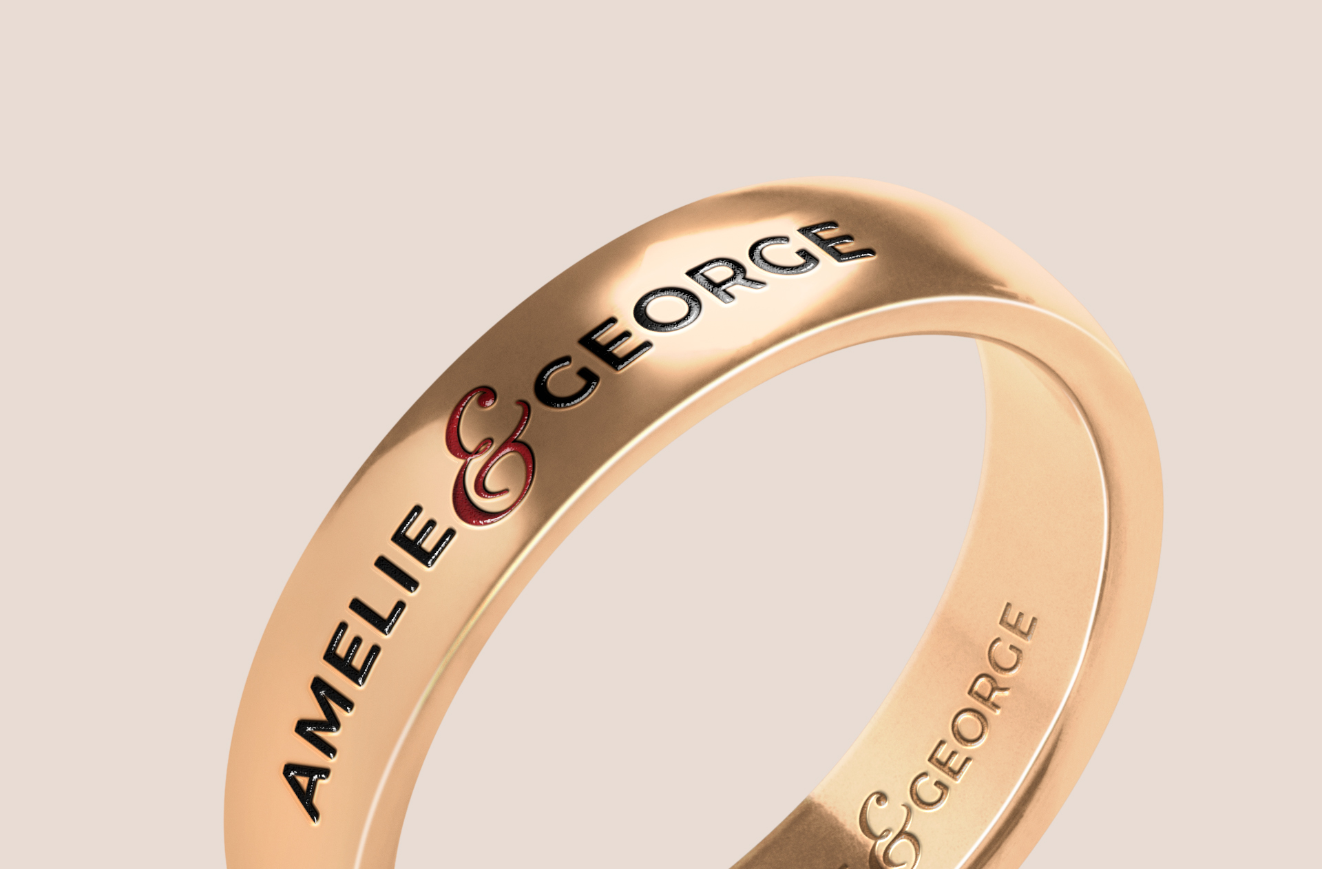 elegant logo presentation