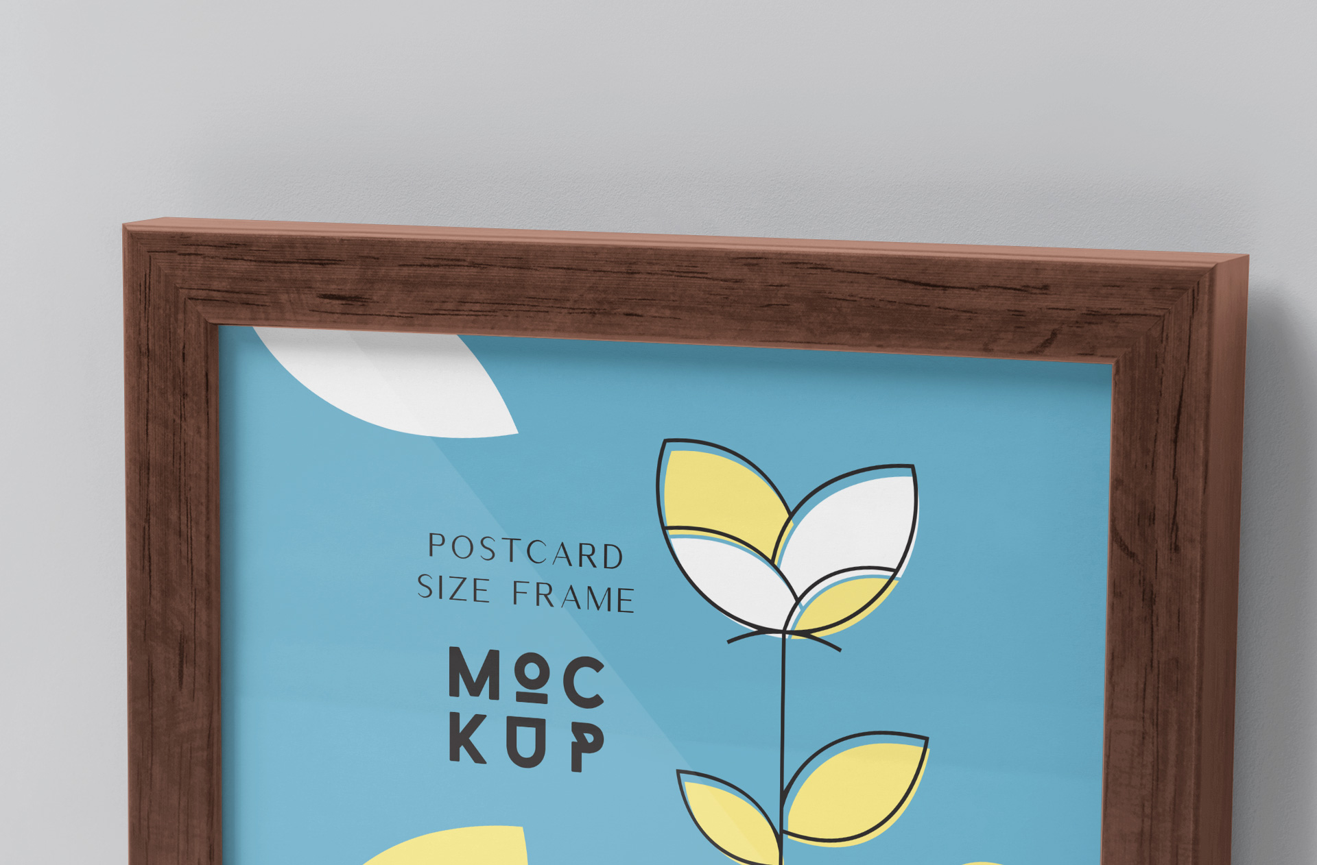 art gallery frame mockup