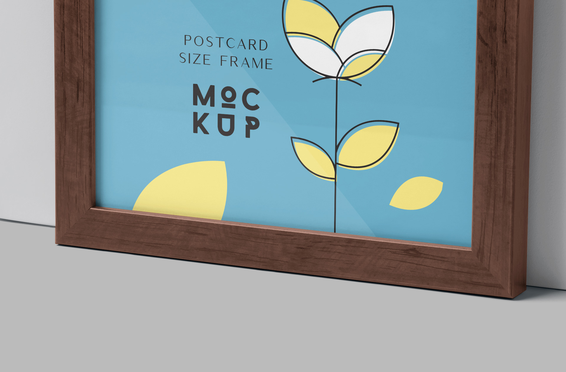 art gallery frame mockup