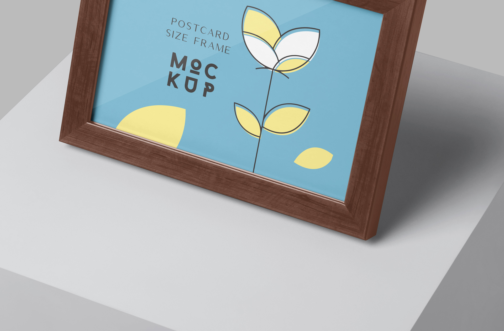 art gallery frame mockup